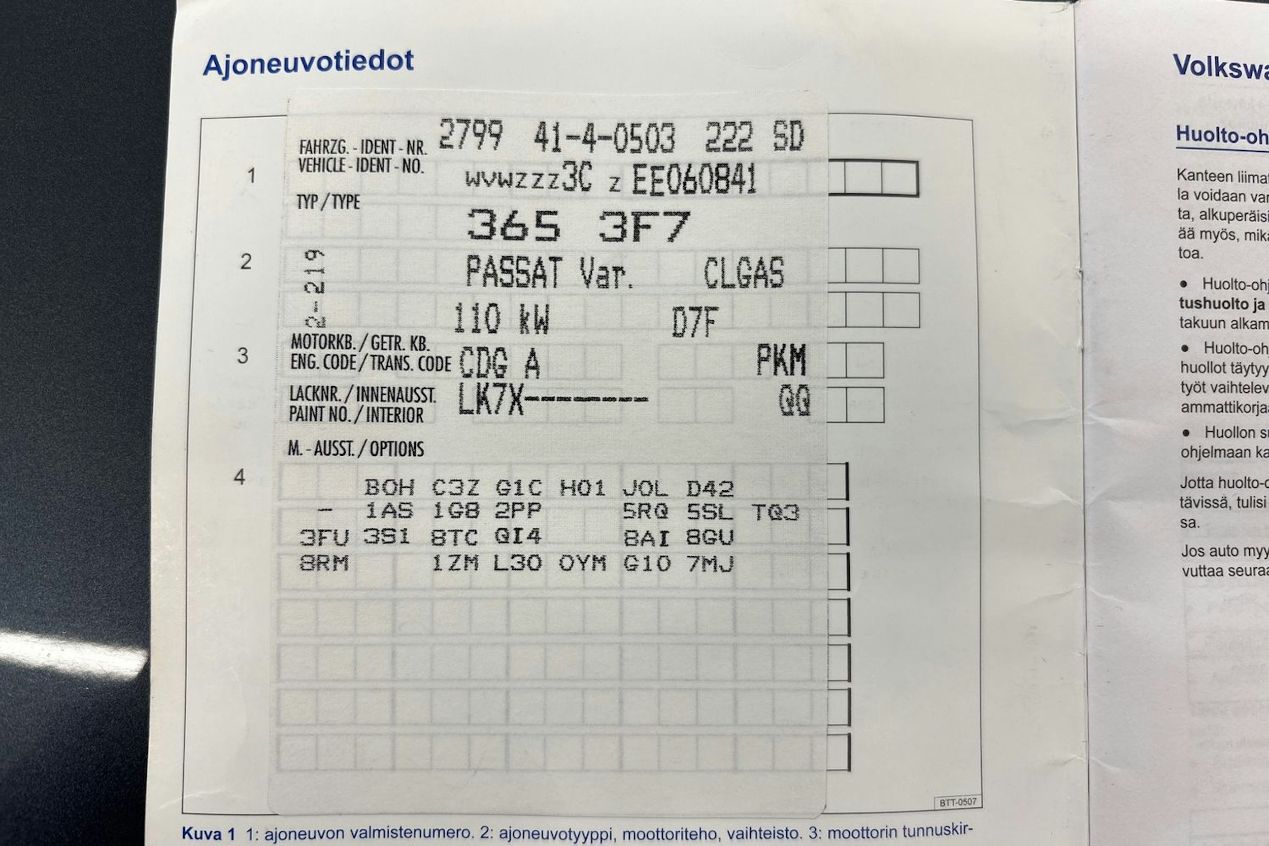 Harmaa Volkswagen PASSAT 2013 kuva 23.