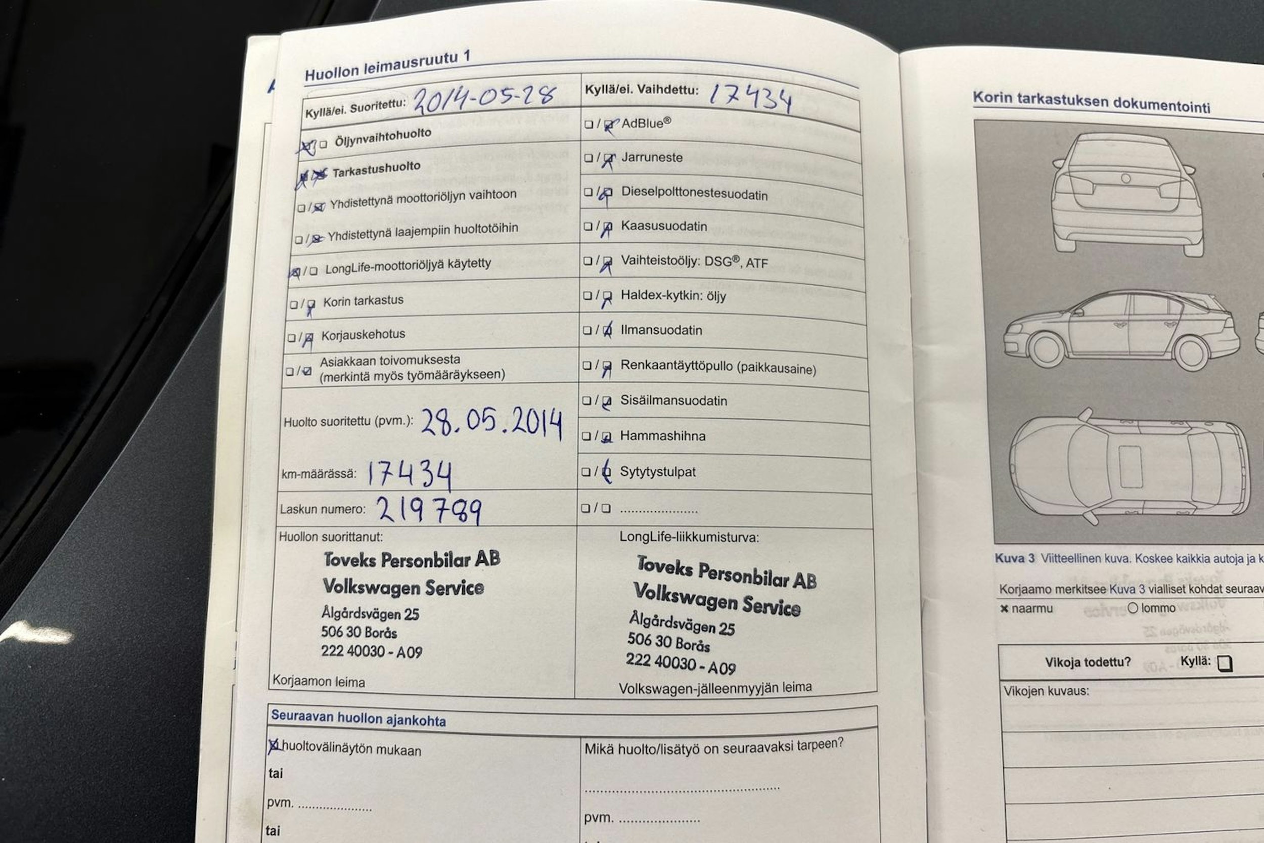 Harmaa Volkswagen PASSAT 2013 kuva 24.