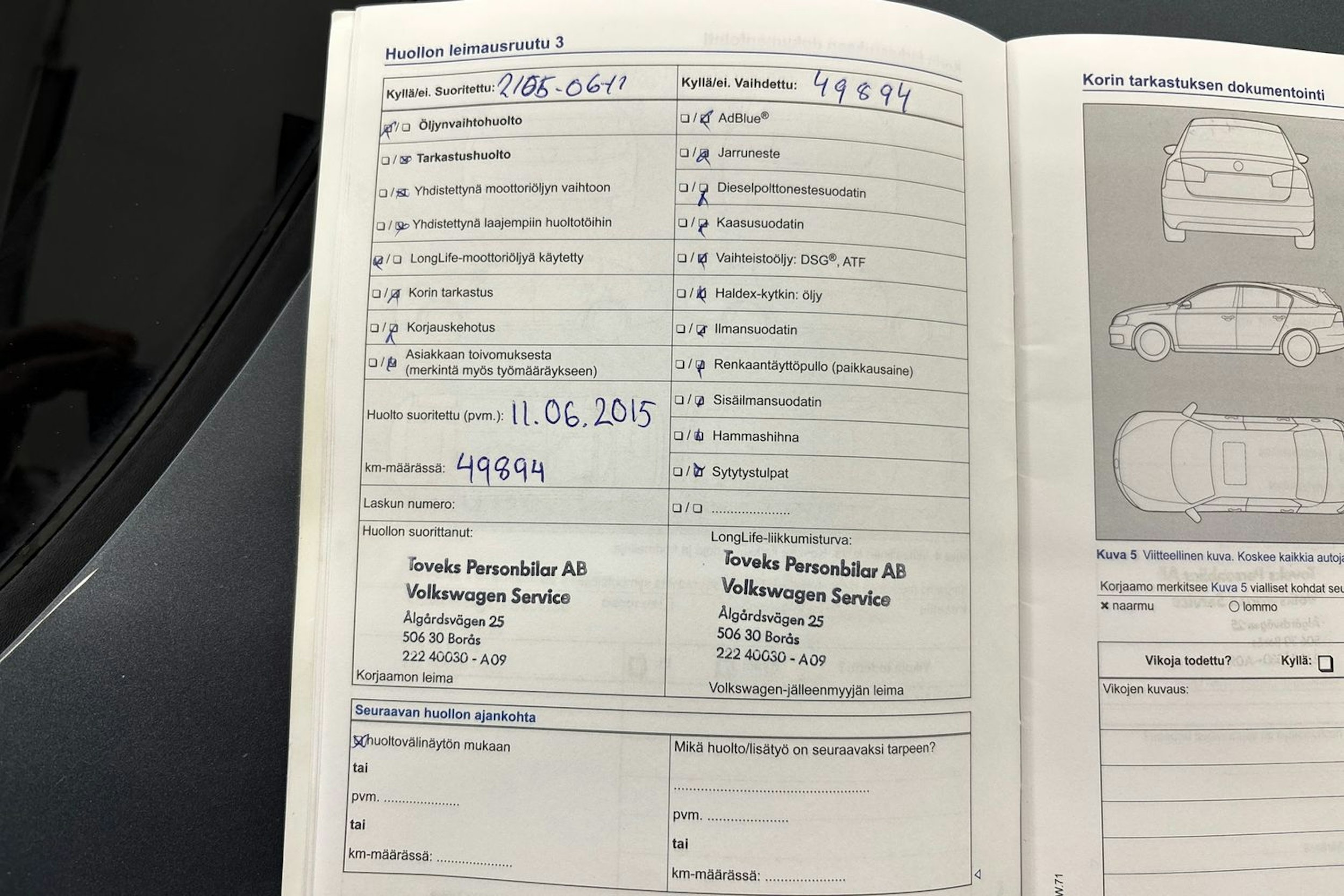 Harmaa Volkswagen PASSAT 2013 kuva 26.