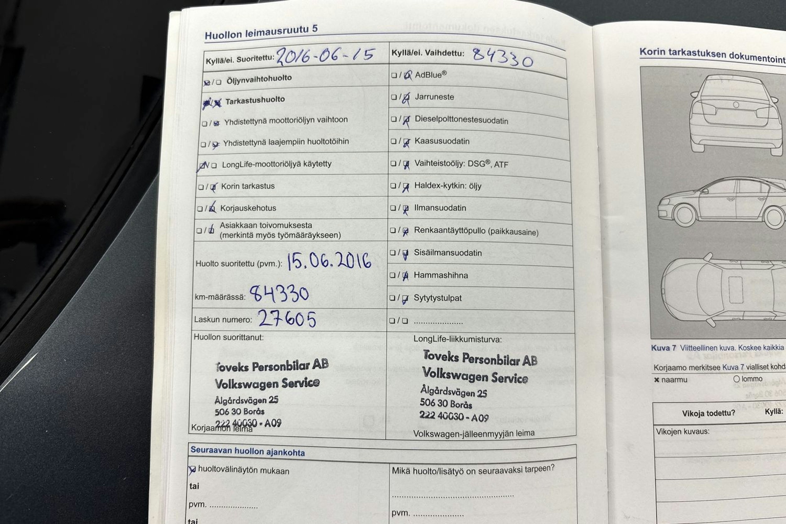 Harmaa Volkswagen PASSAT 2013 kuva 28.