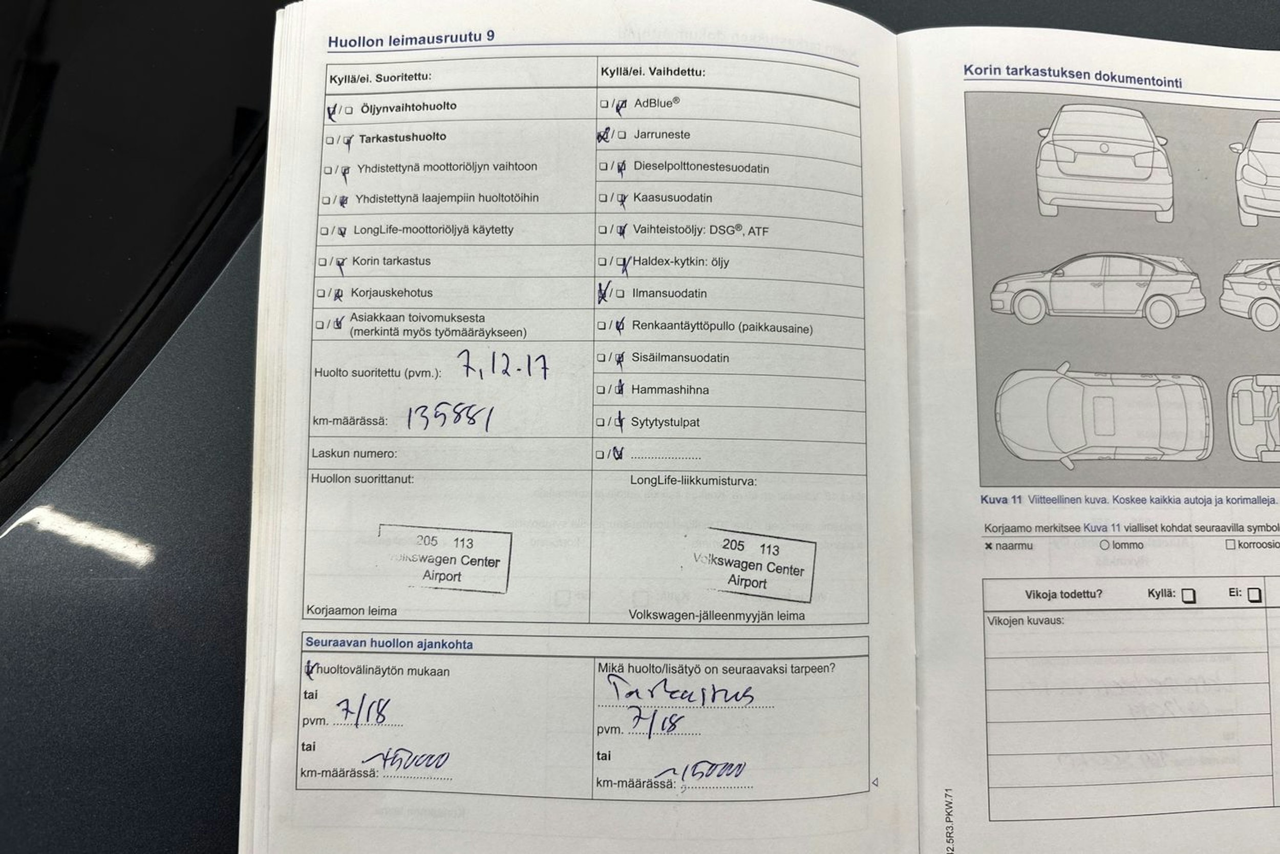 Harmaa Volkswagen PASSAT 2013 kuva 32.