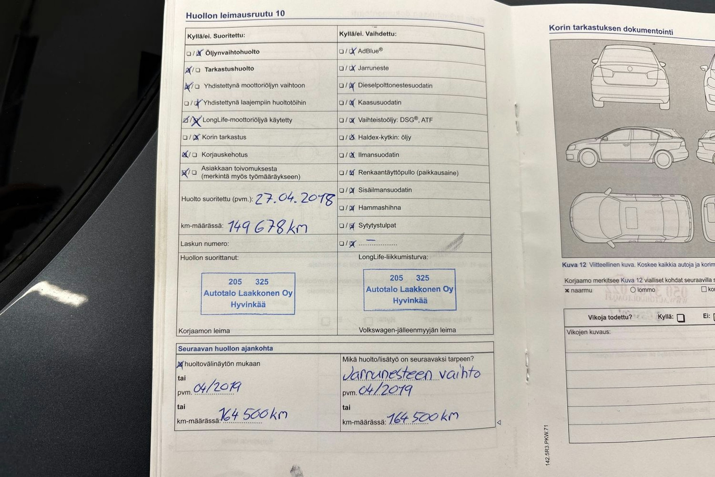 Harmaa Volkswagen PASSAT 2013 kuva 33.