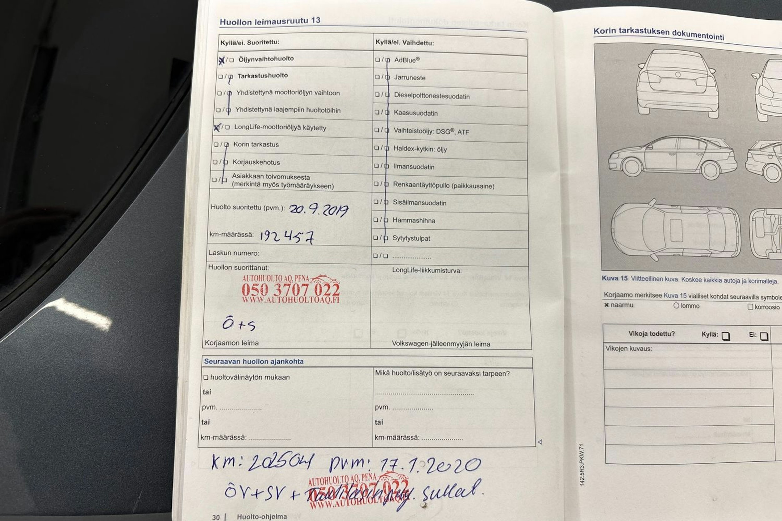 Harmaa Volkswagen PASSAT 2013 kuva 36.