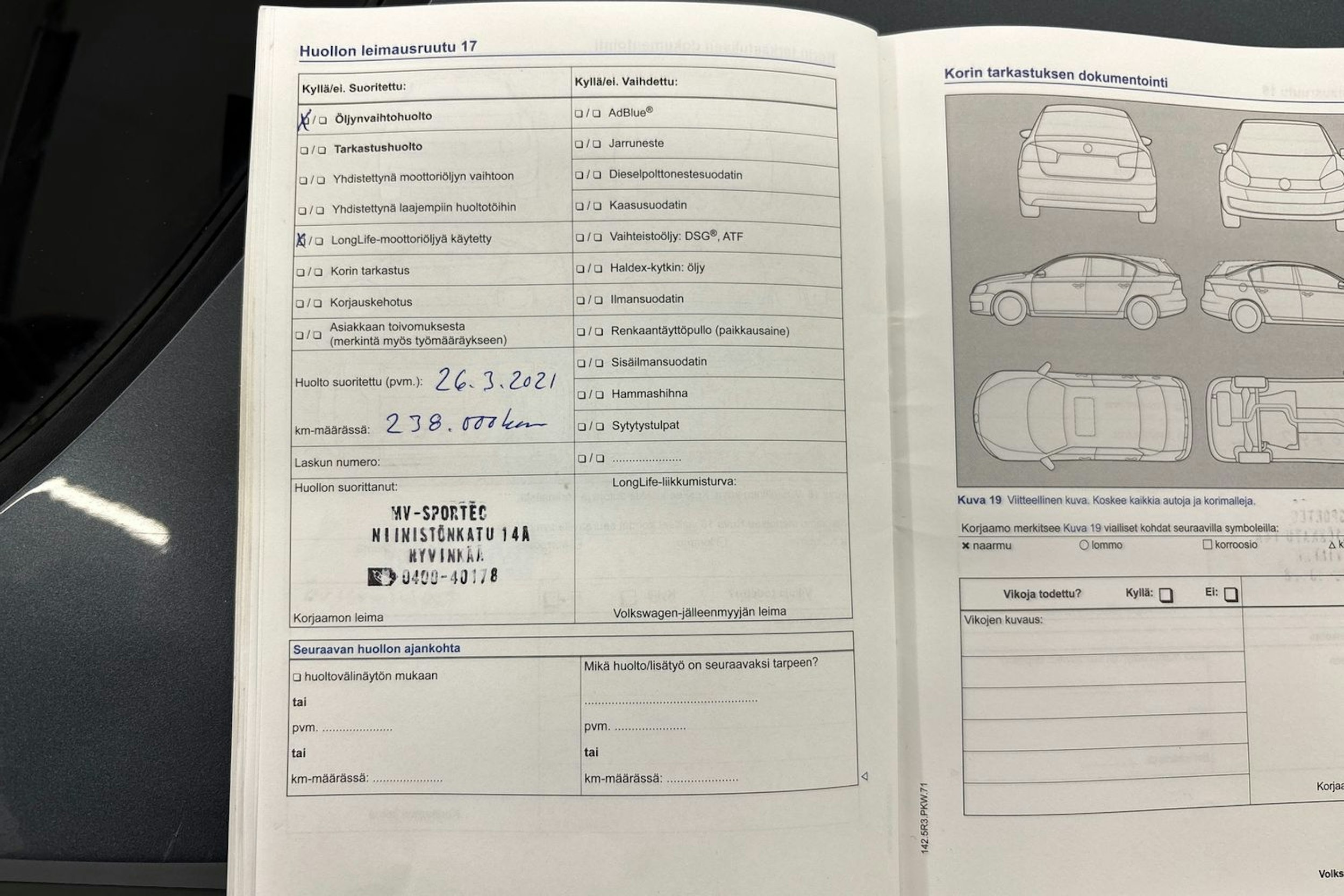 Harmaa Volkswagen PASSAT 2013 kuva 40.