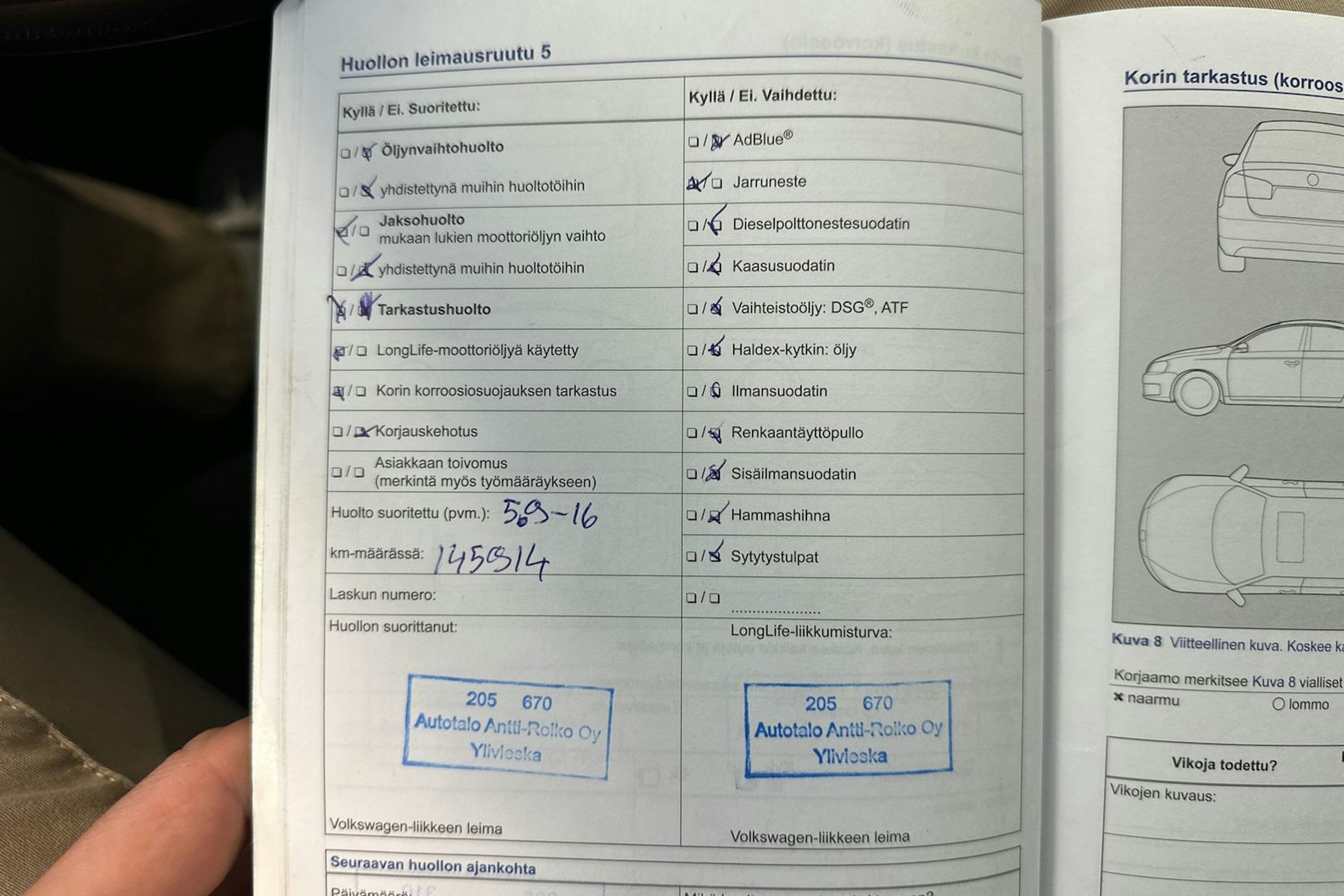 Valkoinen Volkswagen PASSAT 2013 kuva 31.