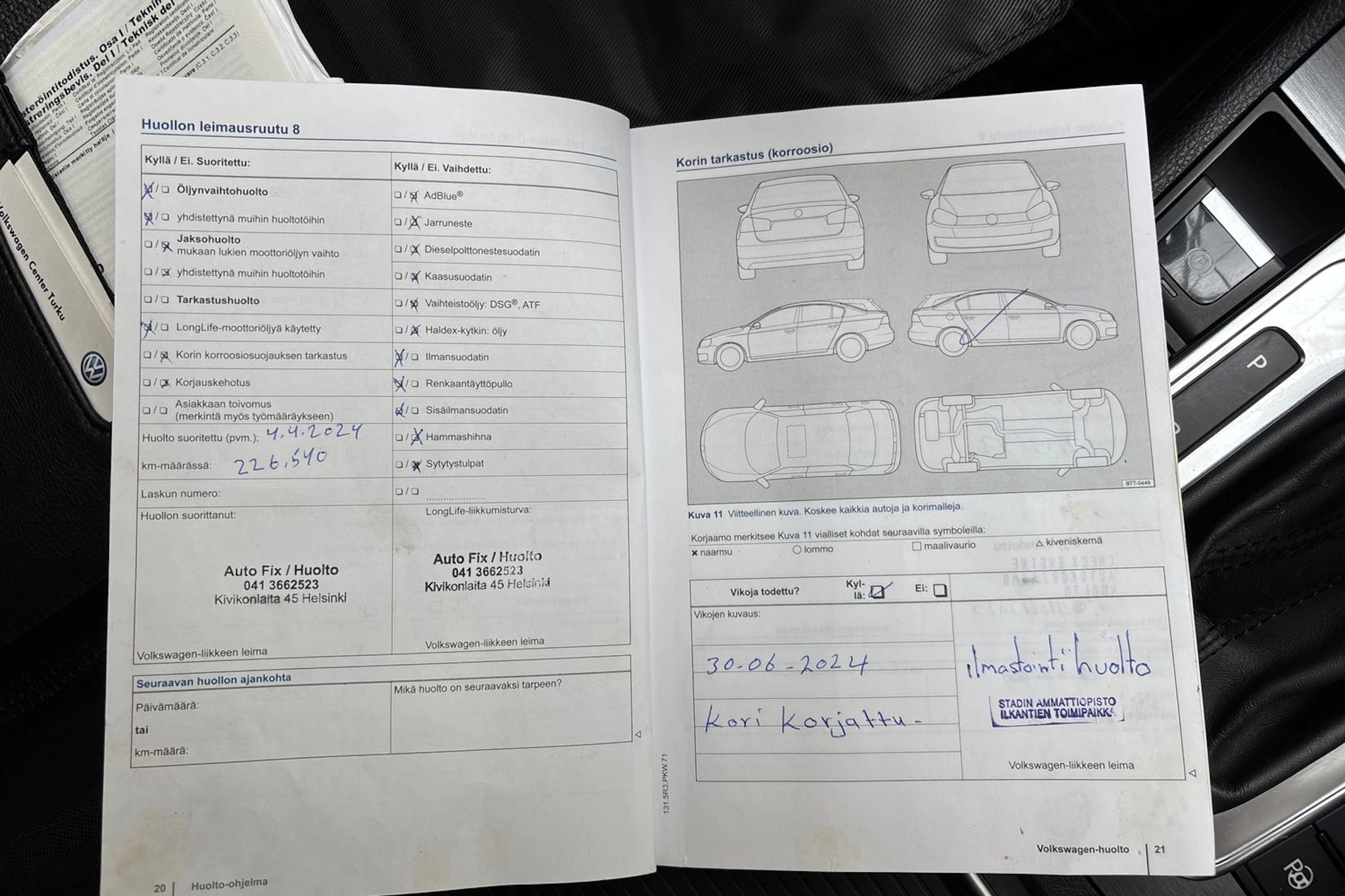 Harmaa Volkswagen PASSAT 2013 kuva 33.