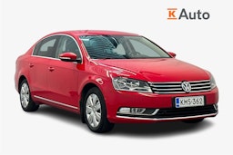 punainen Volkswagen Passat 2014 kuva 1.