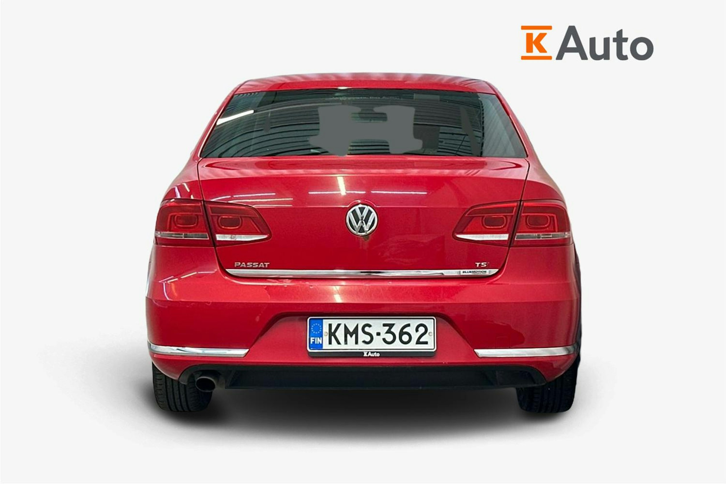 punainen Volkswagen Passat 2014 kuva 3.