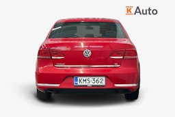 punainen Volkswagen Passat 2014 kuva 3.