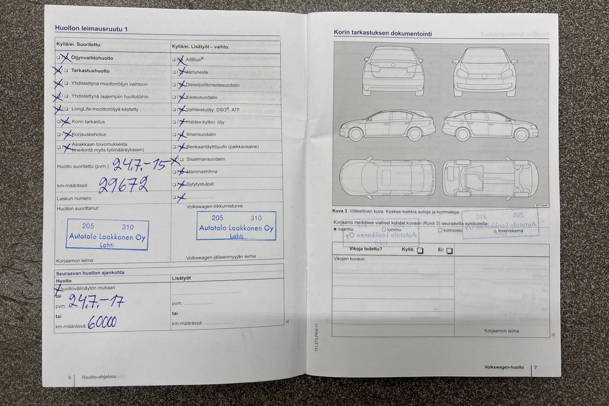 Hopea Volkswagen PASSAT 2014 kuva 24.