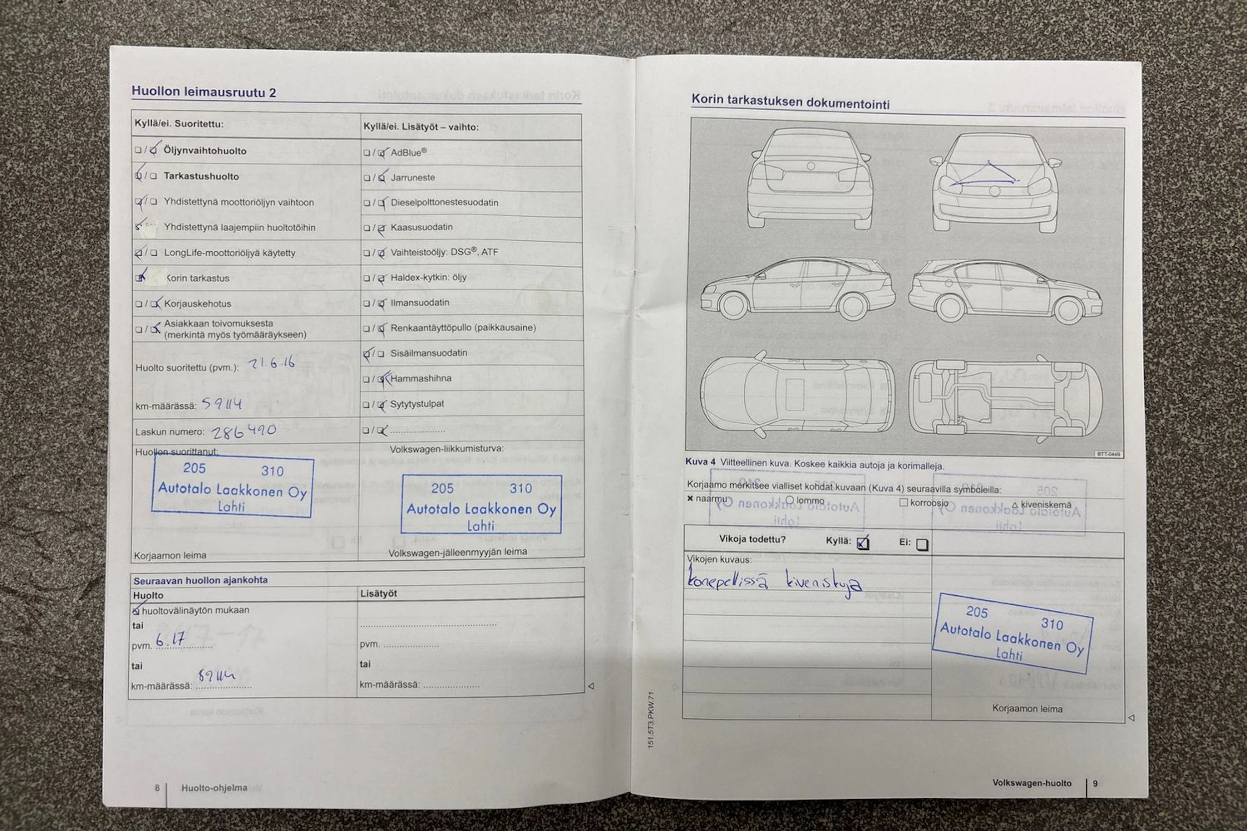 Hopea Volkswagen PASSAT 2014 kuva 25.
