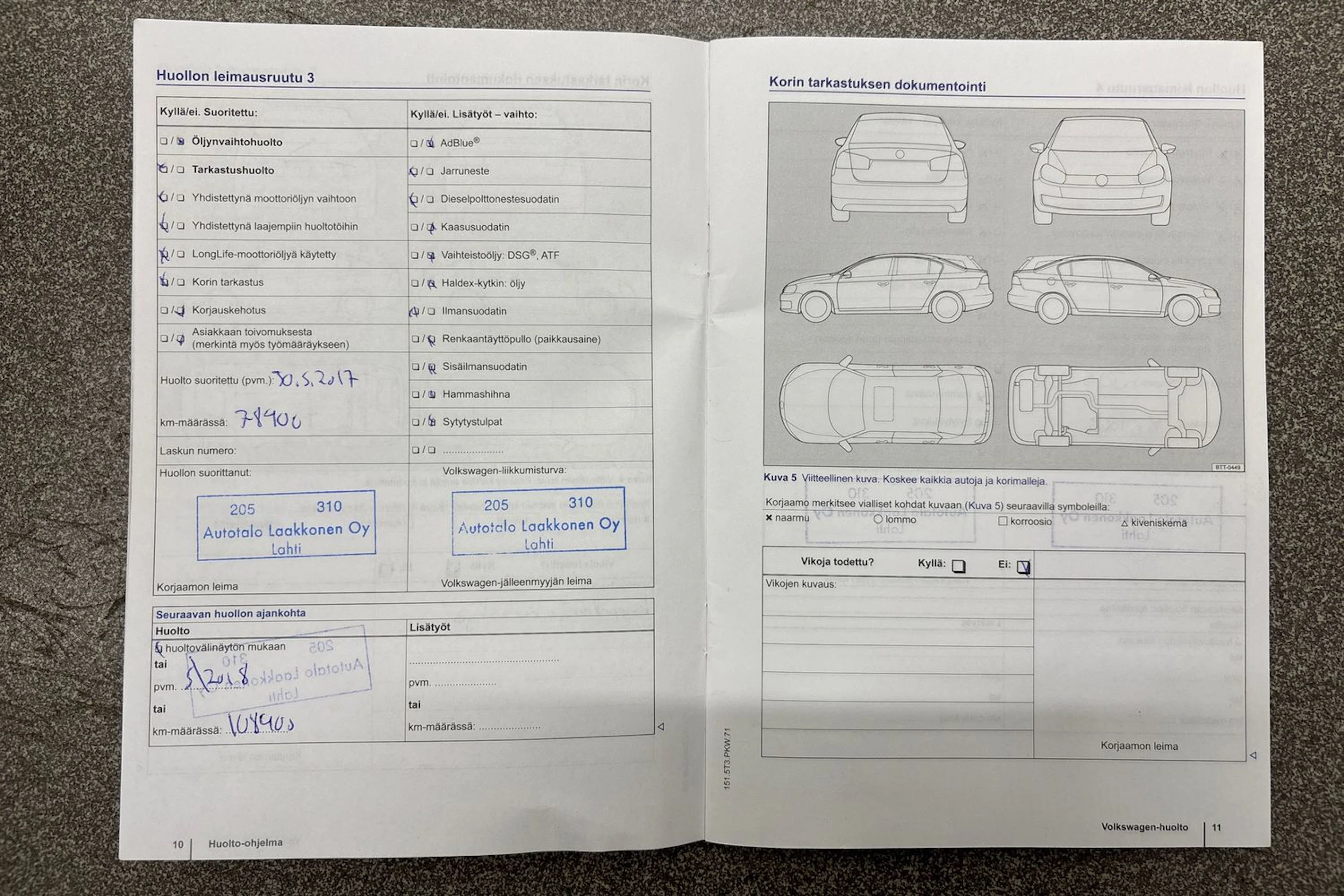 Hopea Volkswagen PASSAT 2014 kuva 26.