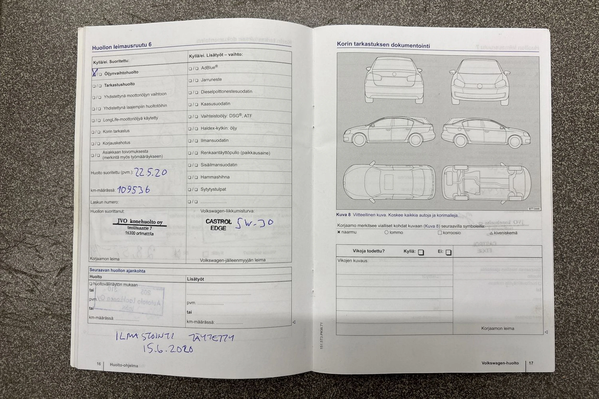 Hopea Volkswagen PASSAT 2014 kuva 29.