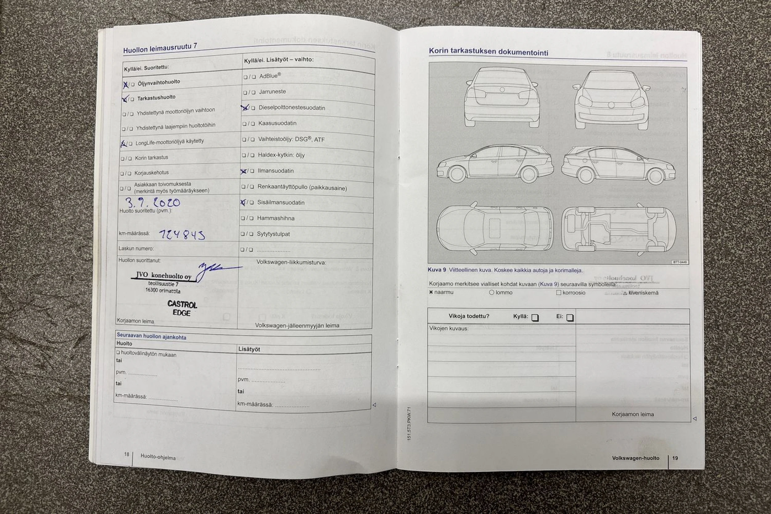 Hopea Volkswagen PASSAT 2014 kuva 30.