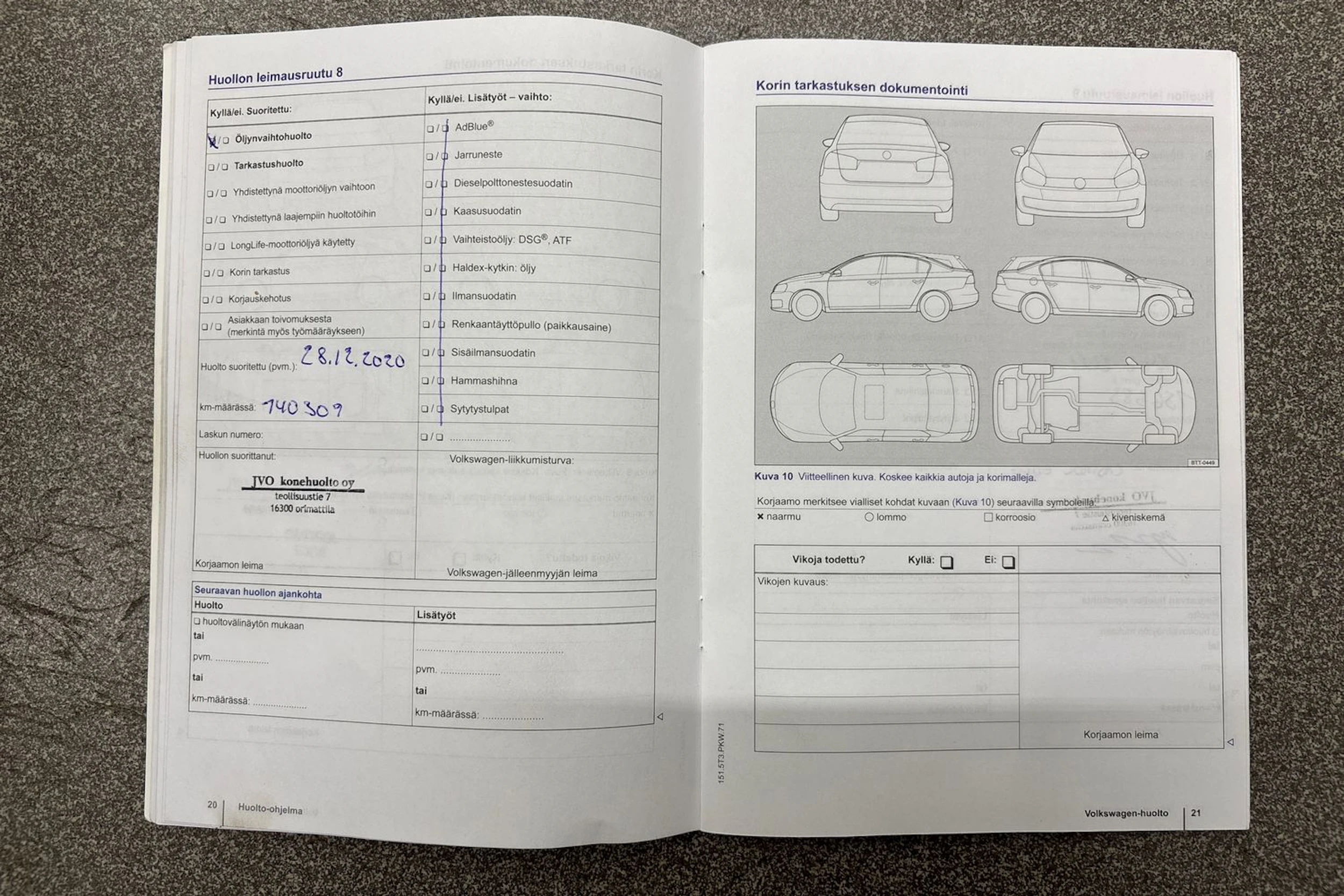 Hopea Volkswagen PASSAT 2014 kuva 31.