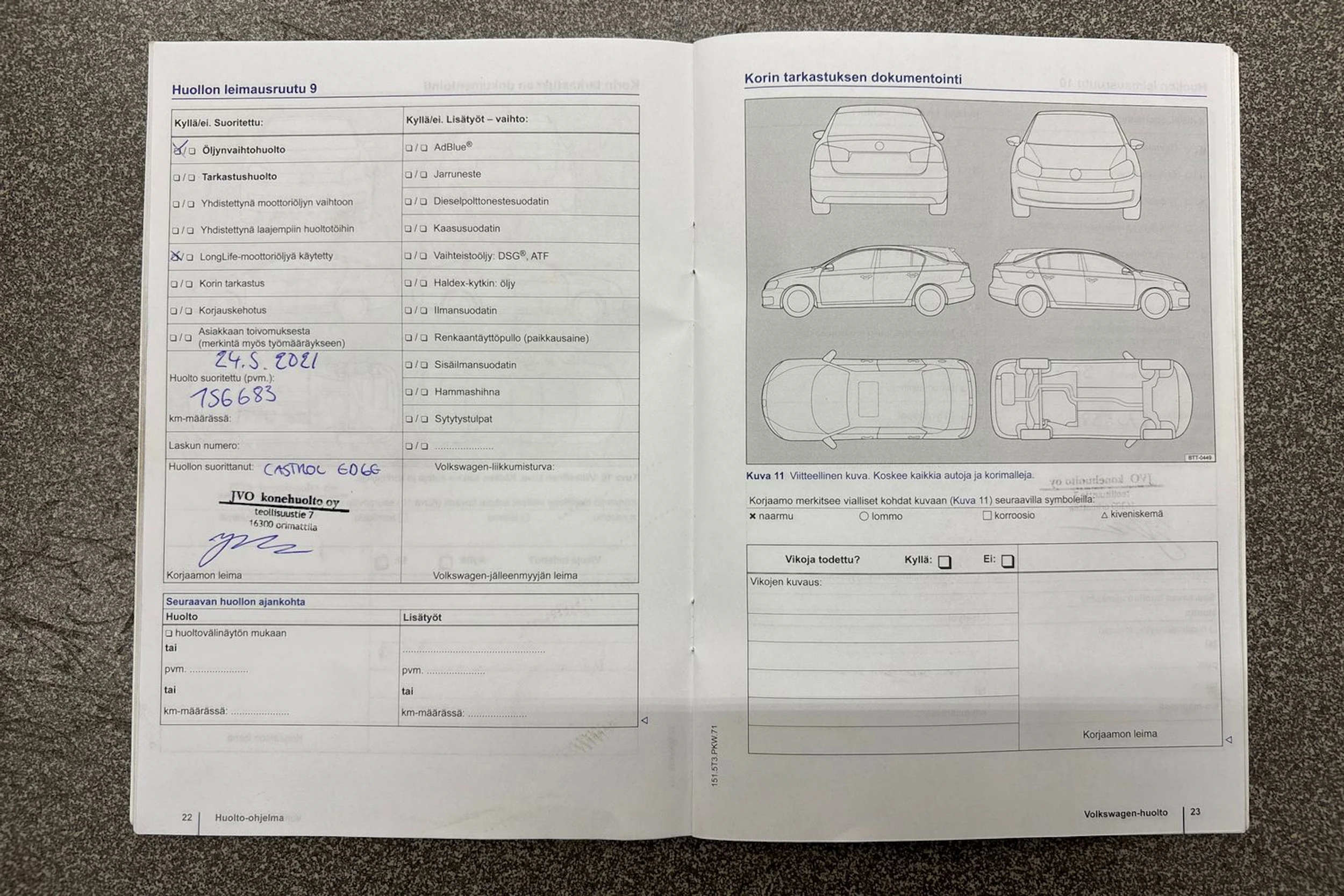 Hopea Volkswagen PASSAT 2014 kuva 32.