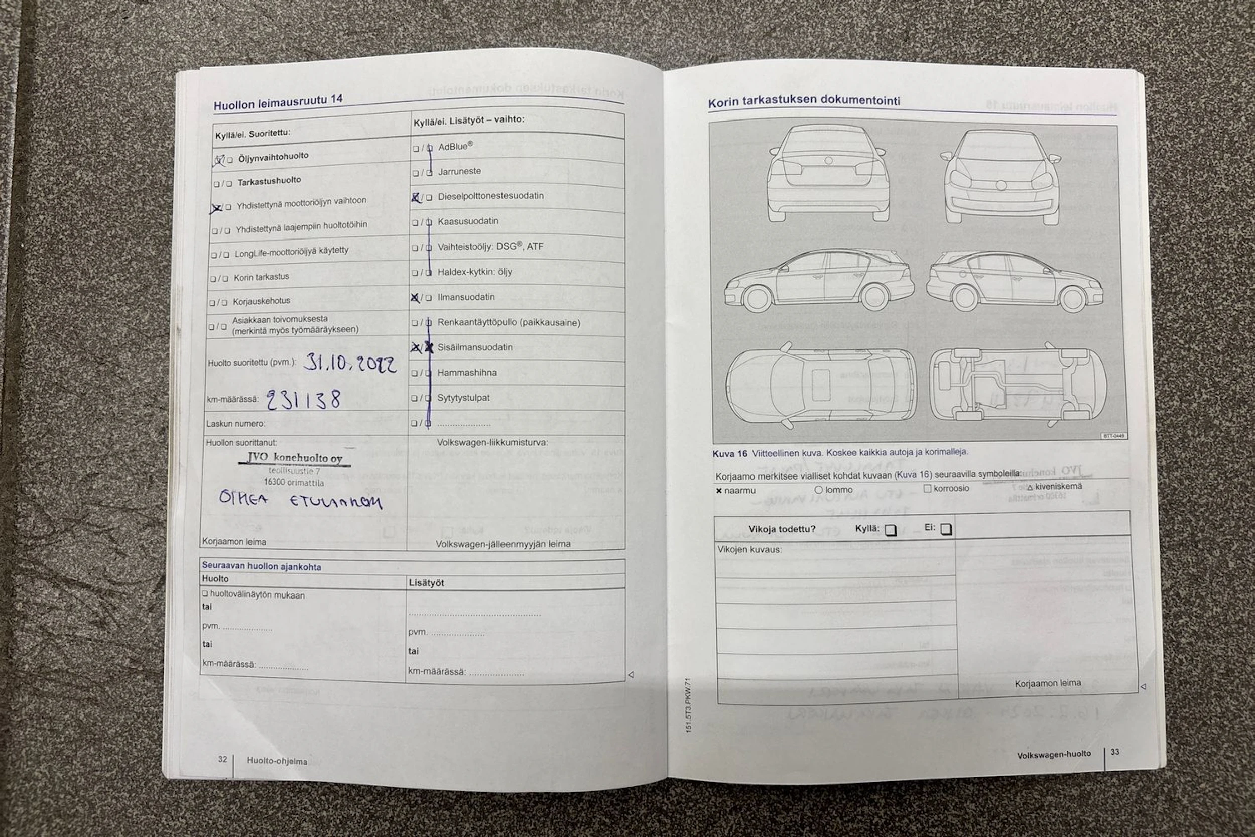 Hopea Volkswagen PASSAT 2014 kuva 37.