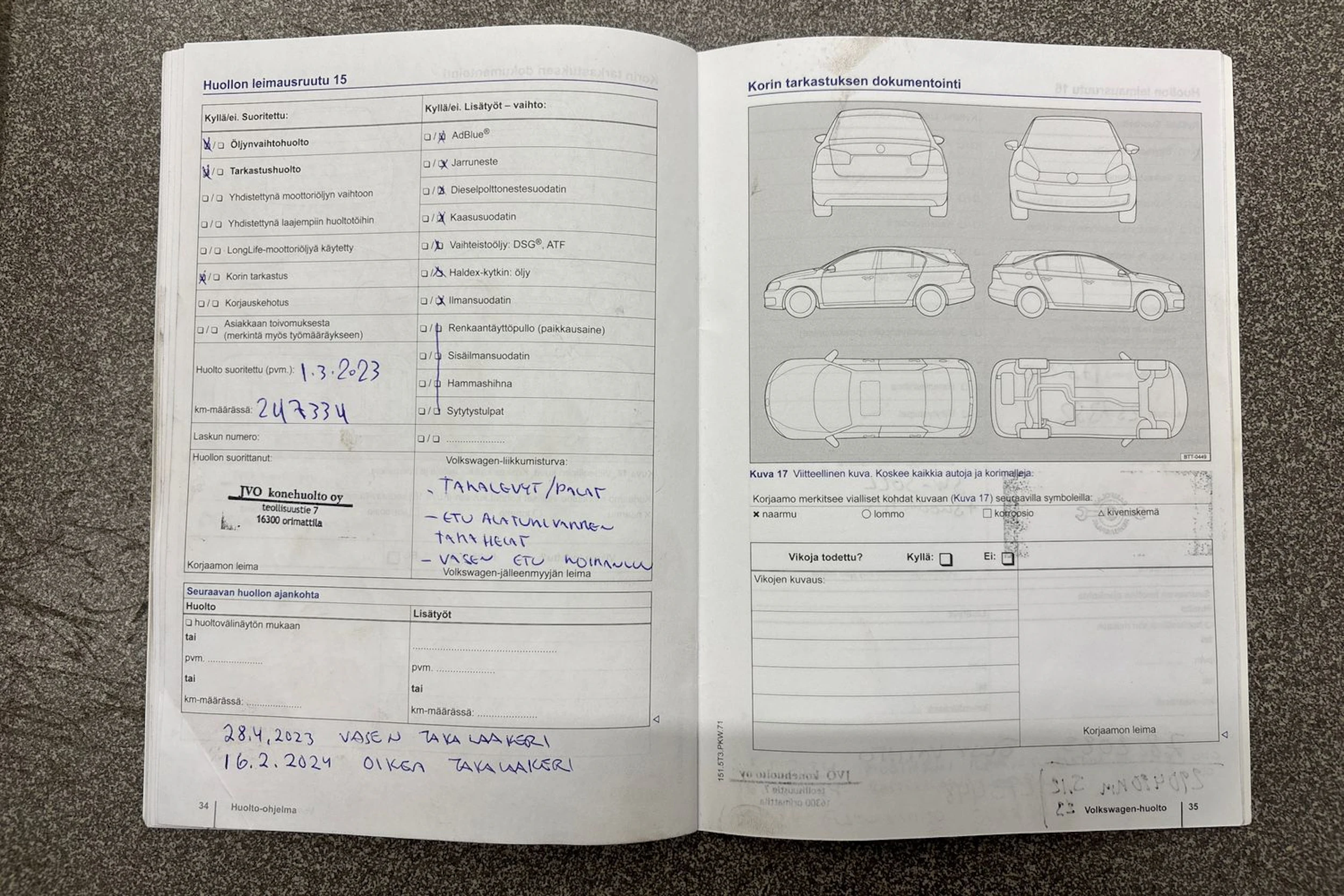 Hopea Volkswagen PASSAT 2014 kuva 38.