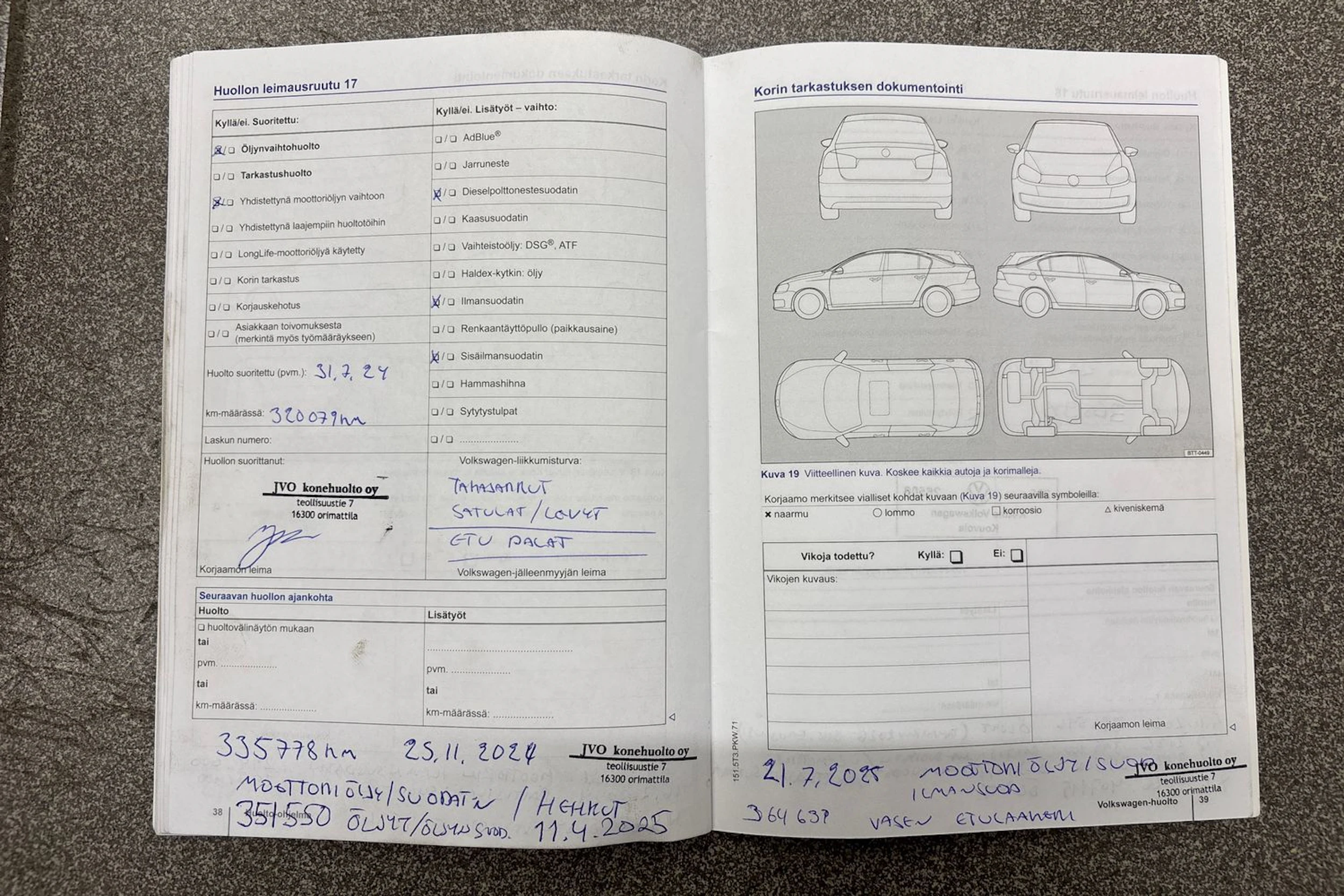 Hopea Volkswagen PASSAT 2014 kuva 40.
