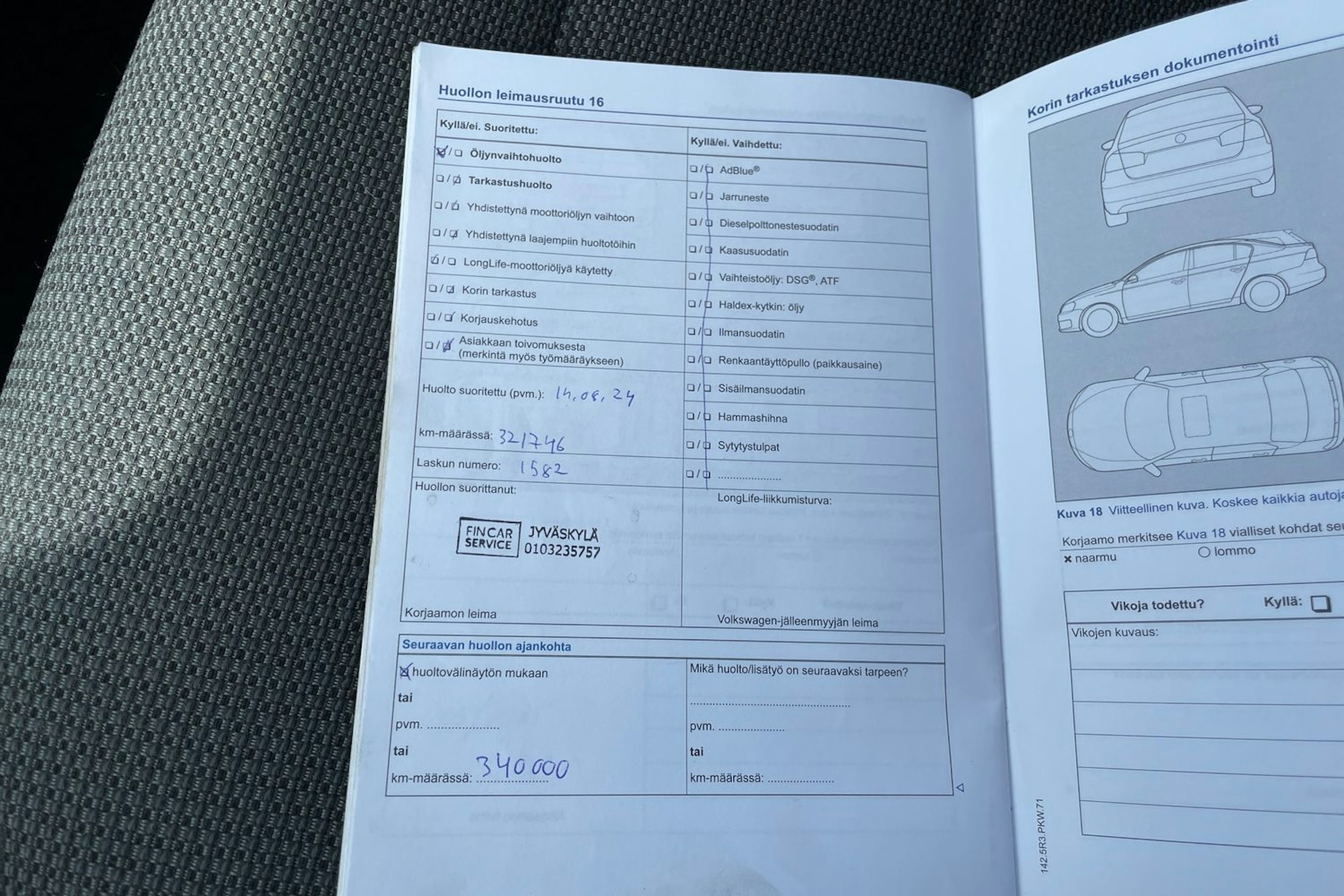 harmaa Volkswagen Passat 2014 kuva 33.