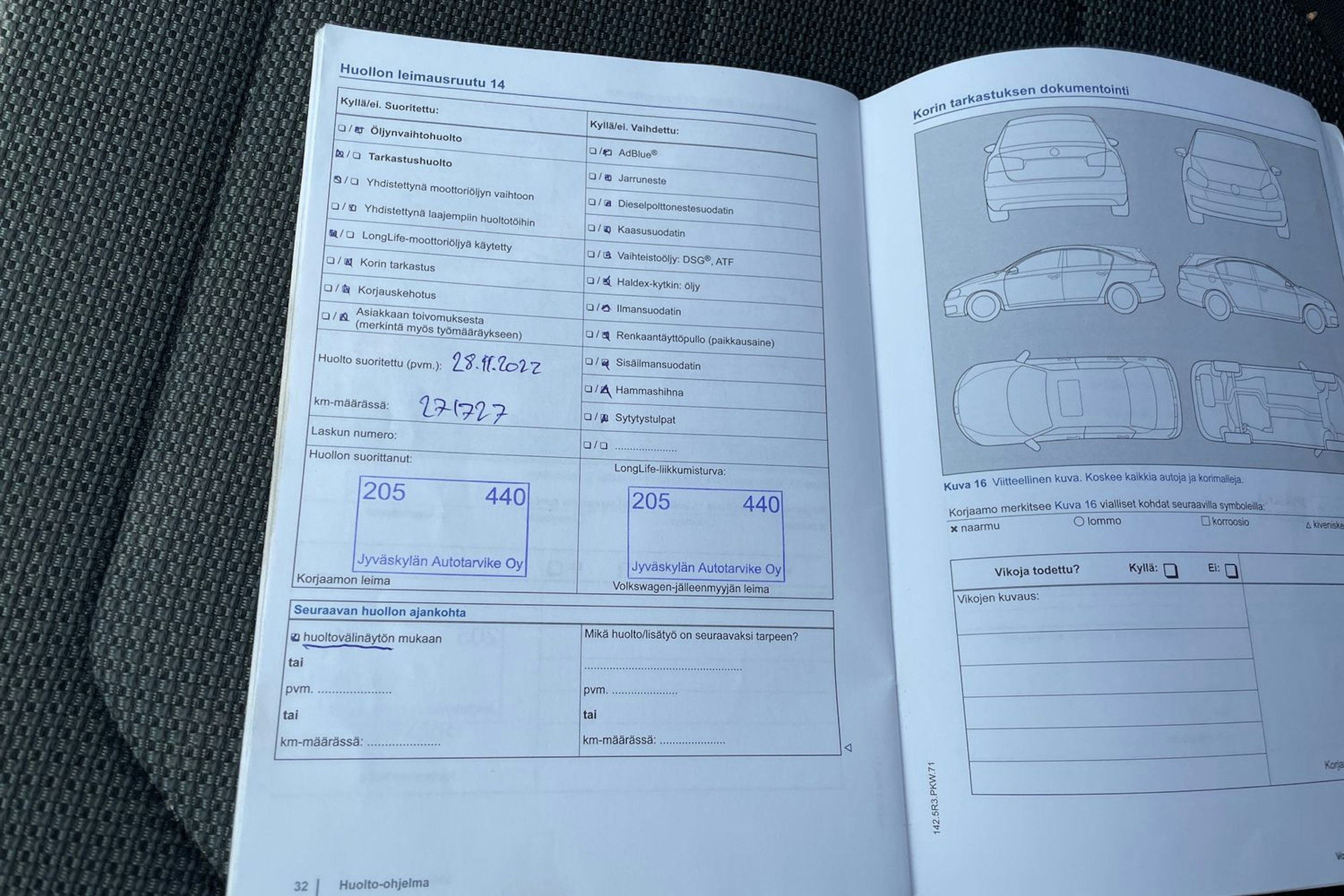 harmaa Volkswagen Passat 2014 kuva 35.