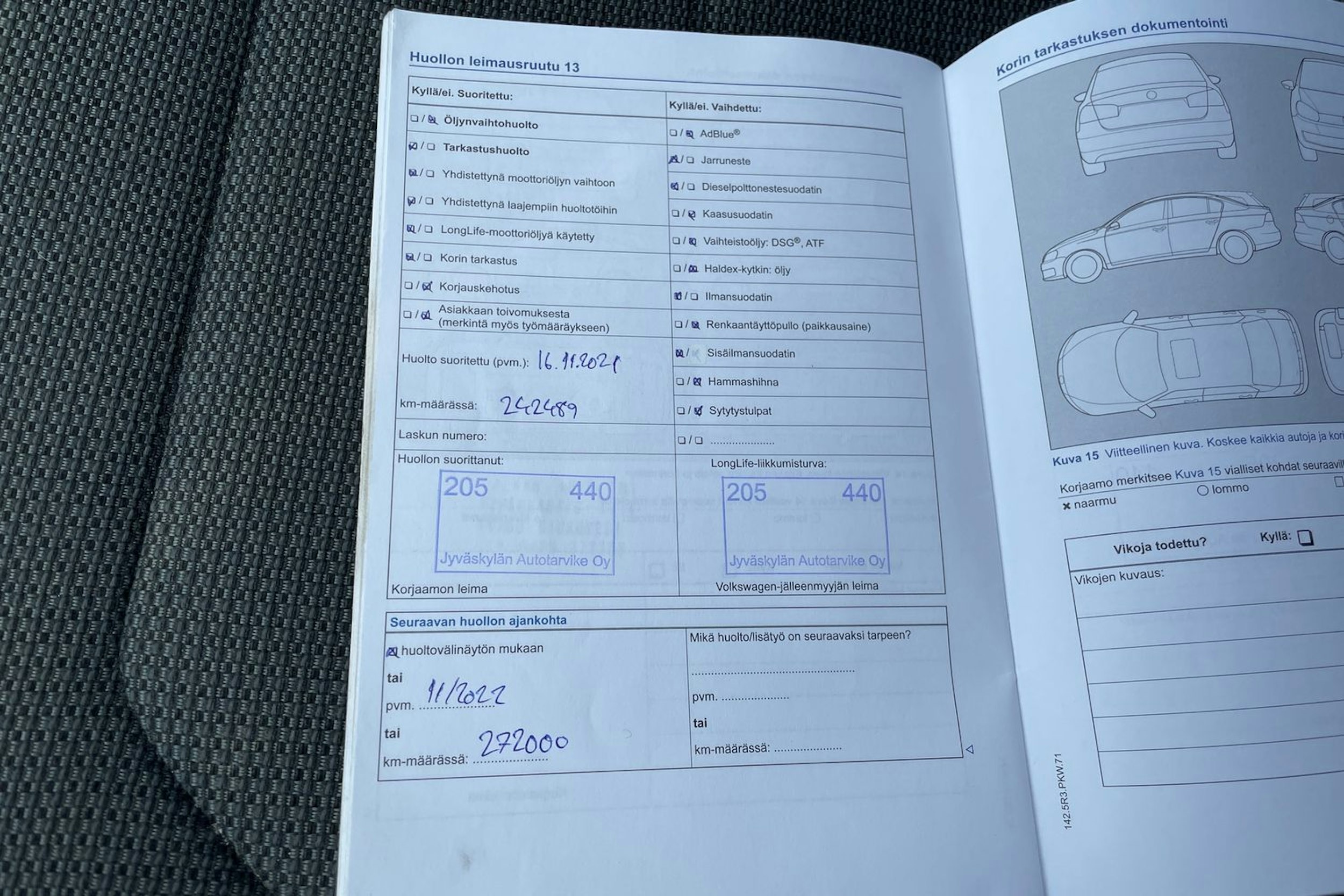 harmaa Volkswagen Passat 2014 kuva 36.