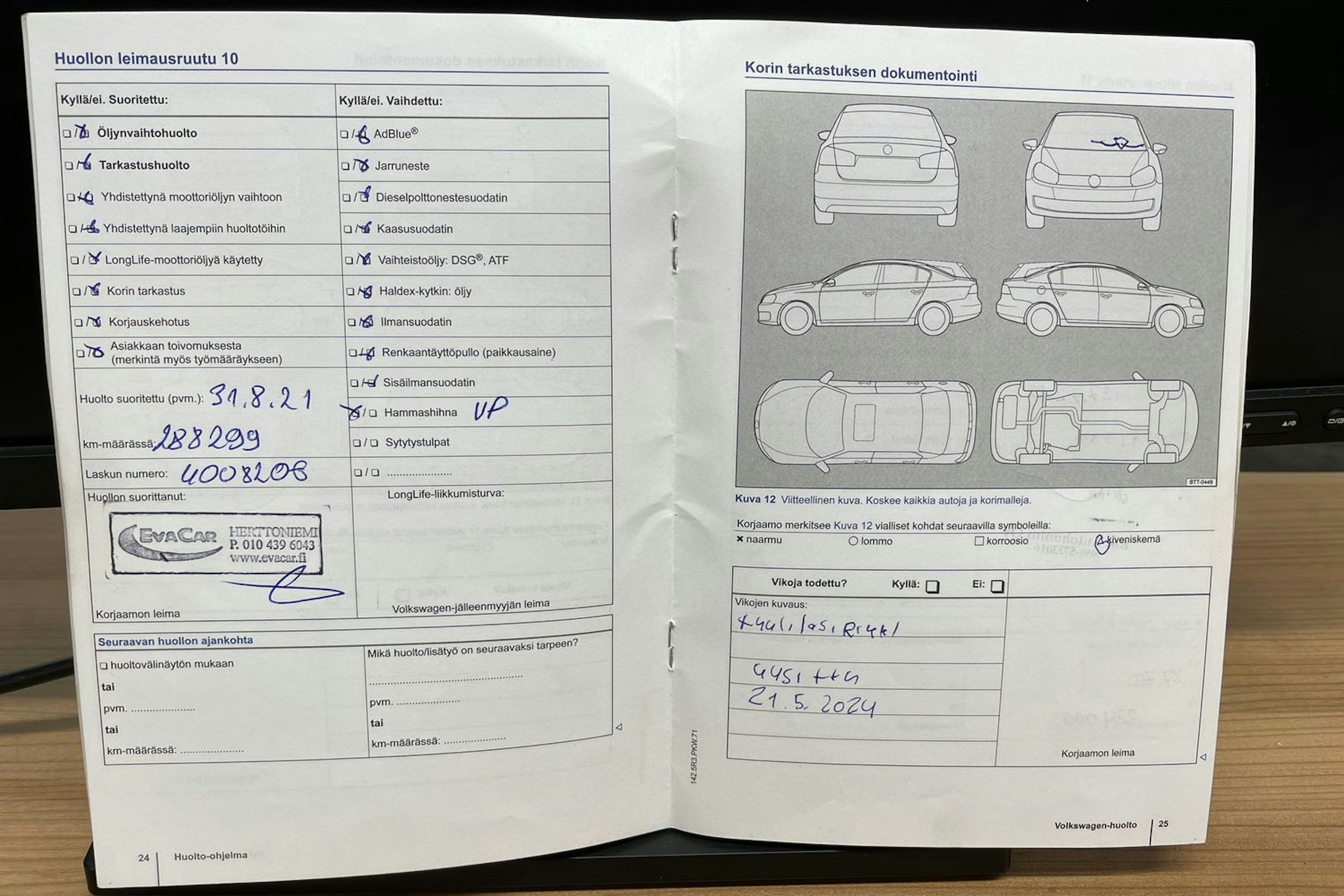 Musta Volkswagen PASSAT 2014 kuva 35.