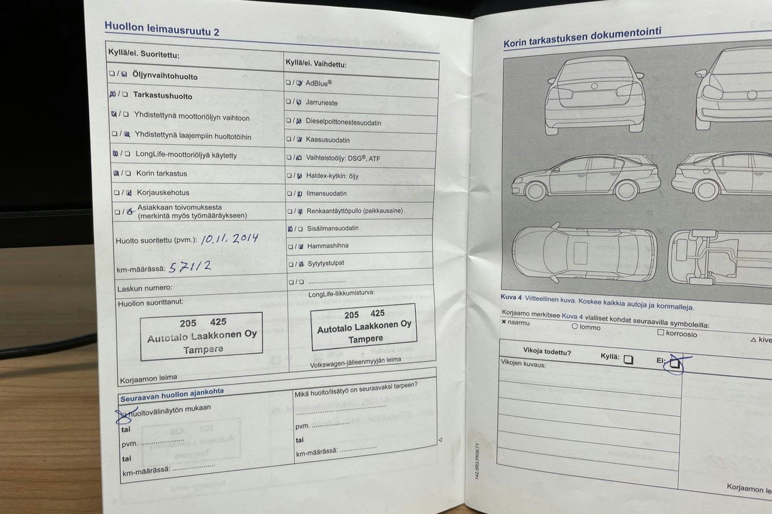 Musta Volkswagen PASSAT 2014 kuva 43.