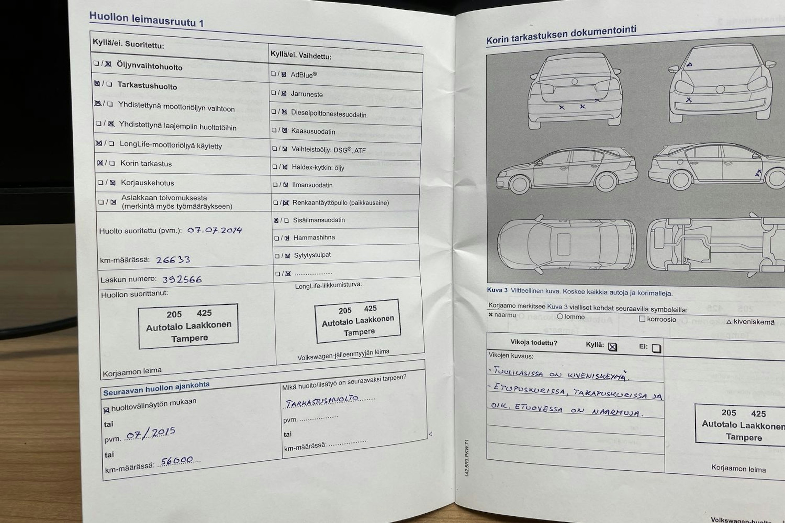 Musta Volkswagen PASSAT 2014 kuva 44.
