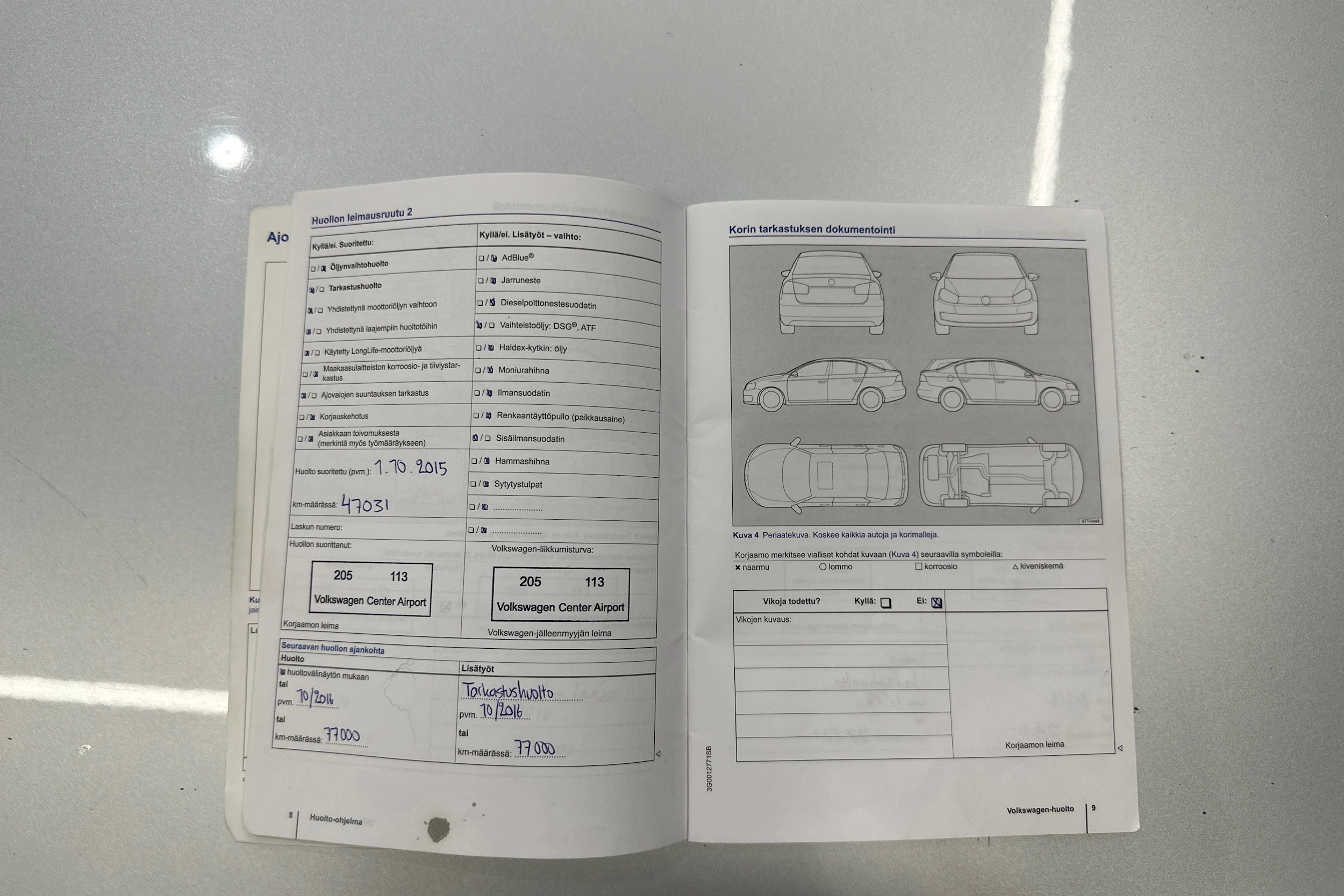 met. hopea Volkswagen Passat 2015 kuva 41.