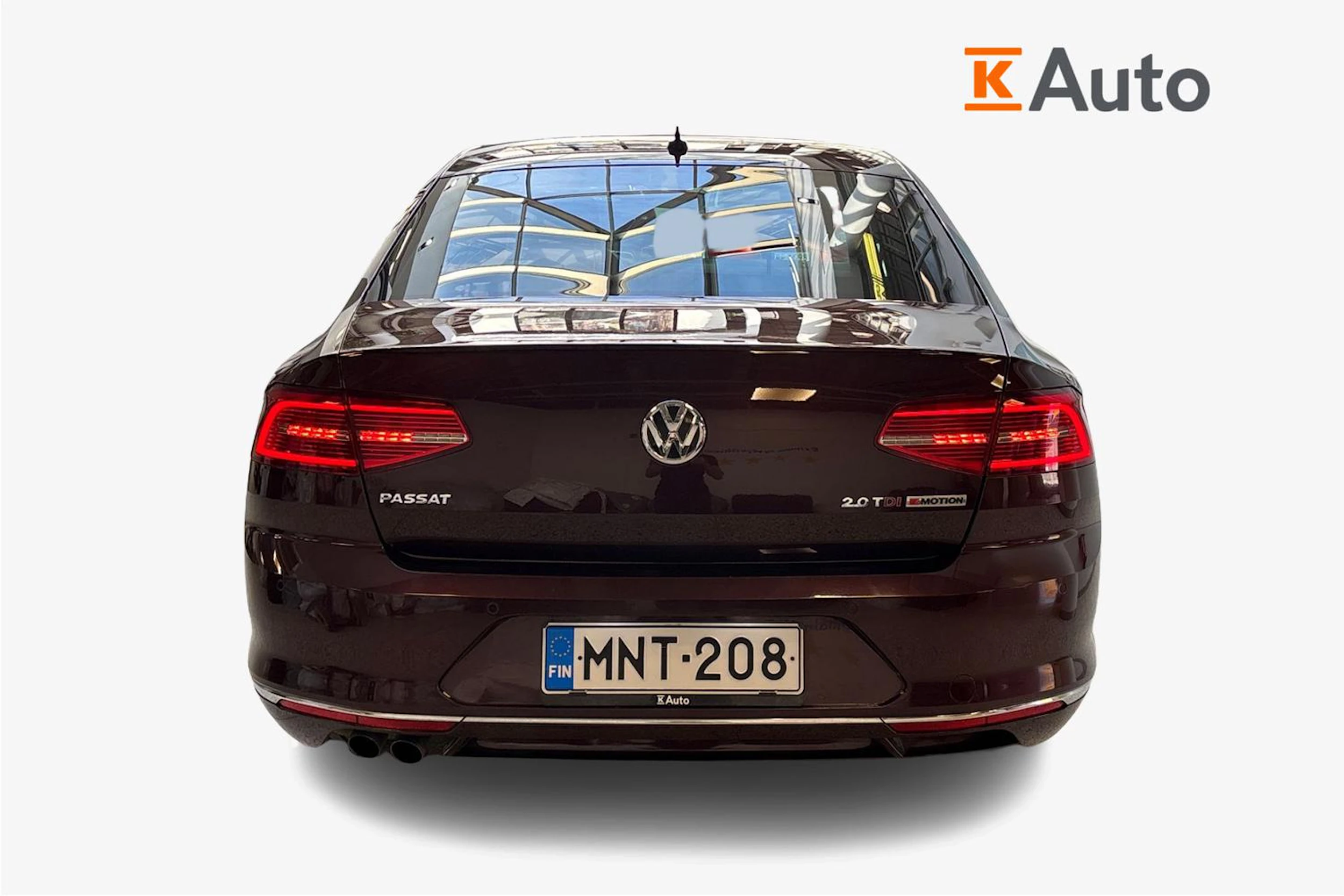 punainen Volkswagen Passat 2015 kuva 3.