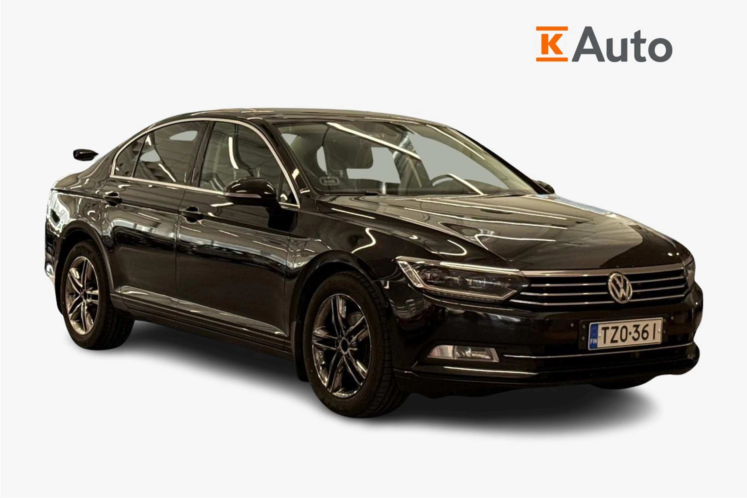 Musta Volkswagen PASSAT 2015 kuva 1.