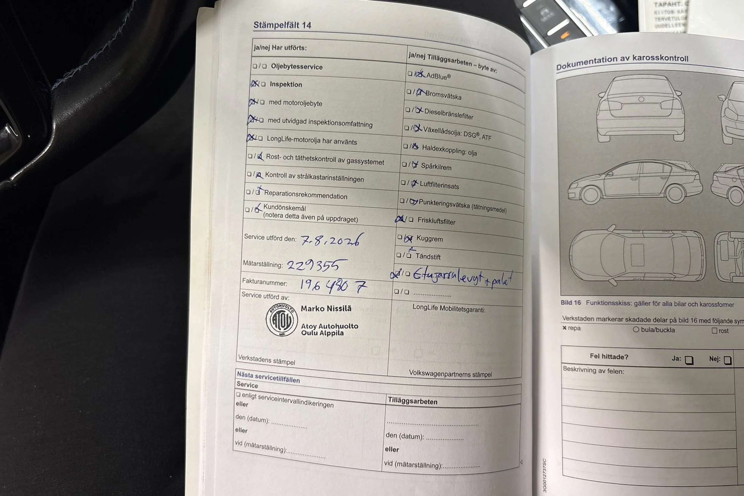 valkoinen Volkswagen Passat 2016 kuva 22.