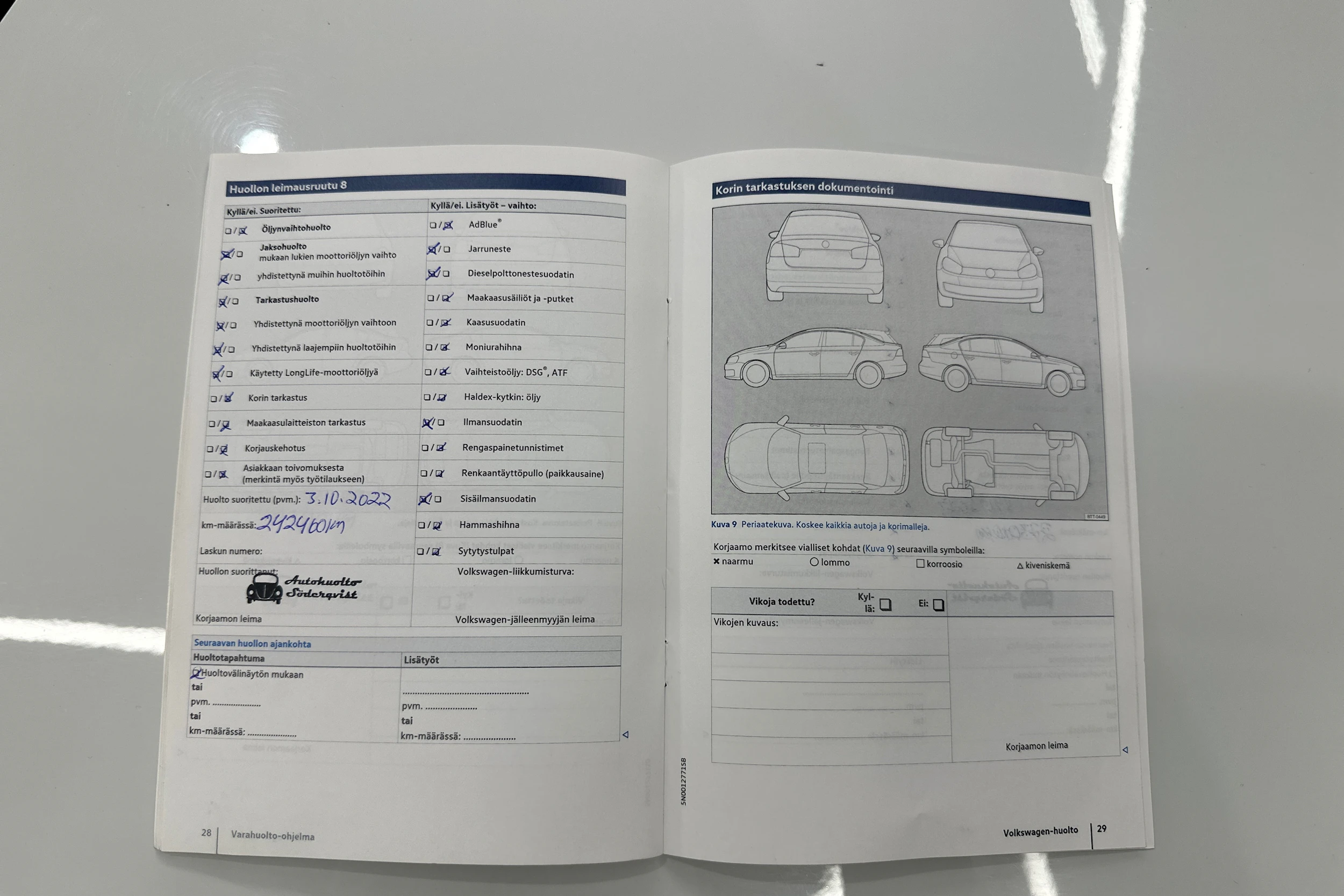 valkoinen Volkswagen Passat 2016 kuva 35.