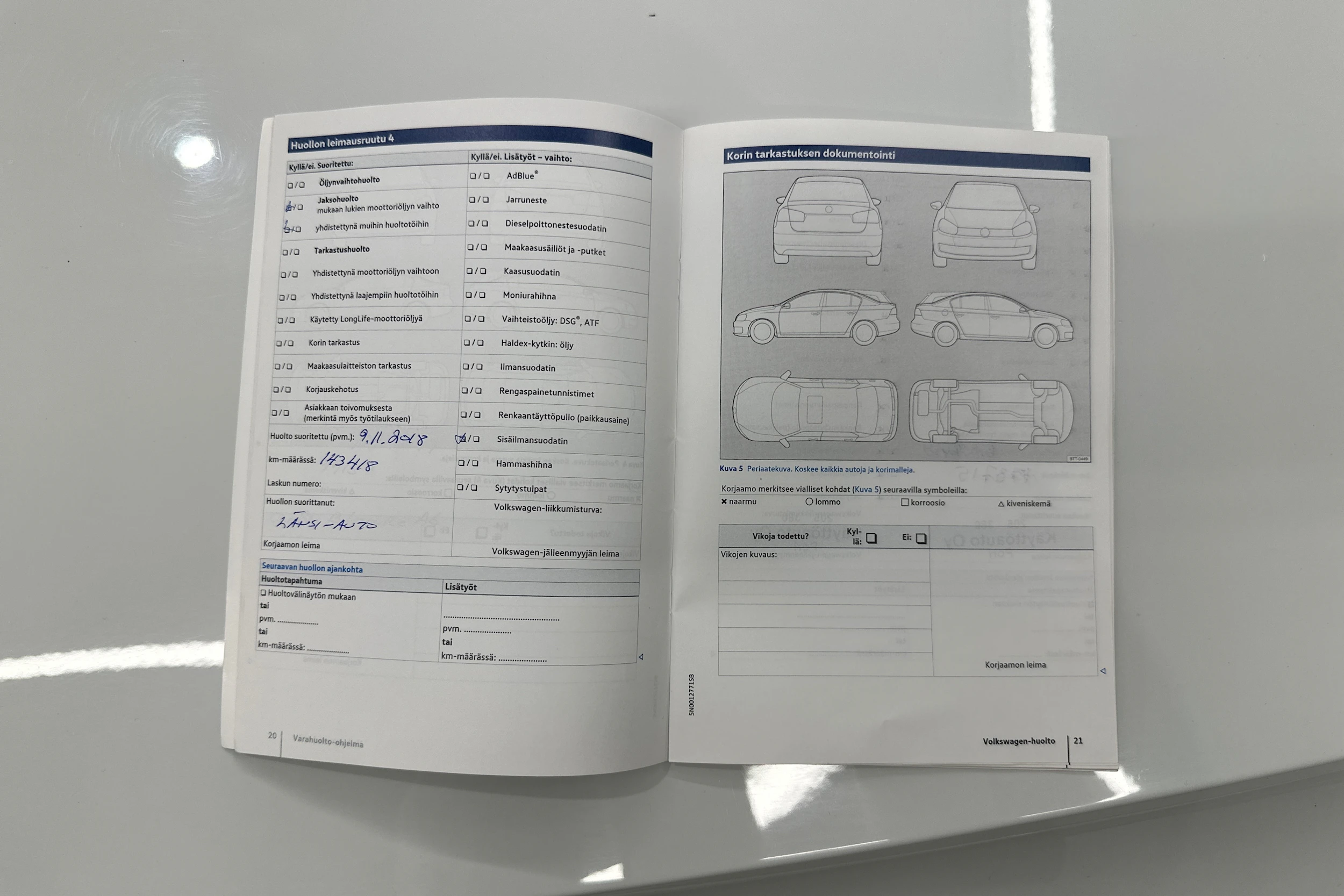 valkoinen Volkswagen Passat 2016 kuva 39.