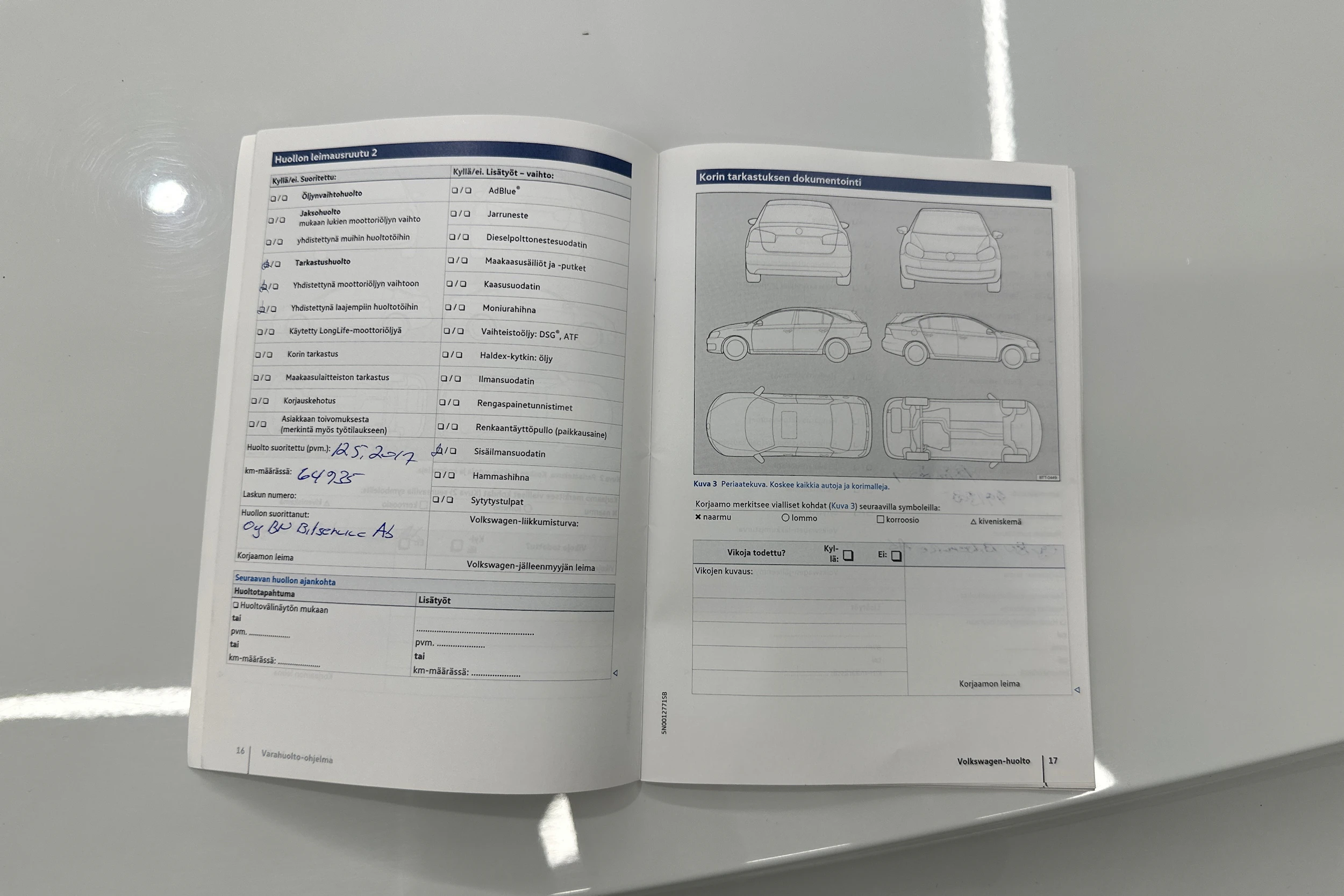 valkoinen Volkswagen Passat 2016 kuva 41.