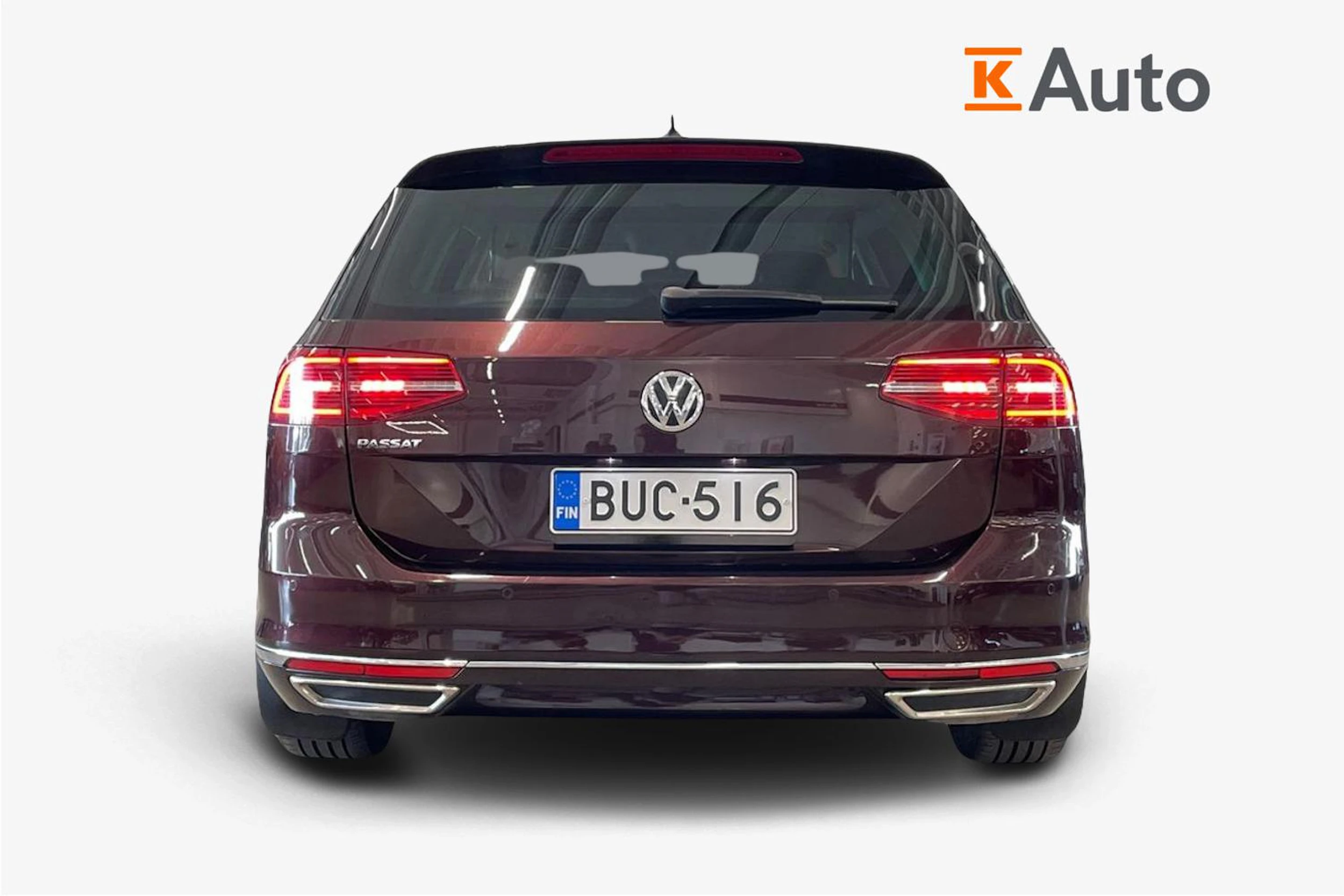 punainen Volkswagen Passat 2017 kuva 4.