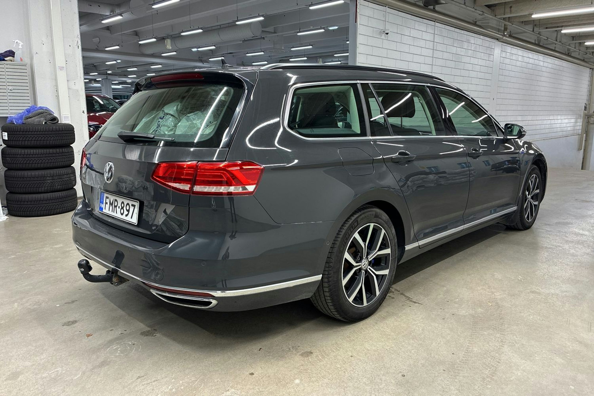 Harmaa Volkswagen PASSAT 2017 kuva 12.