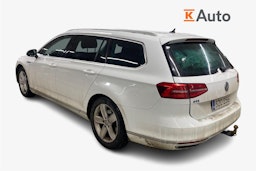 Valkoinen Volkswagen PASSAT 2017 kuva 2.