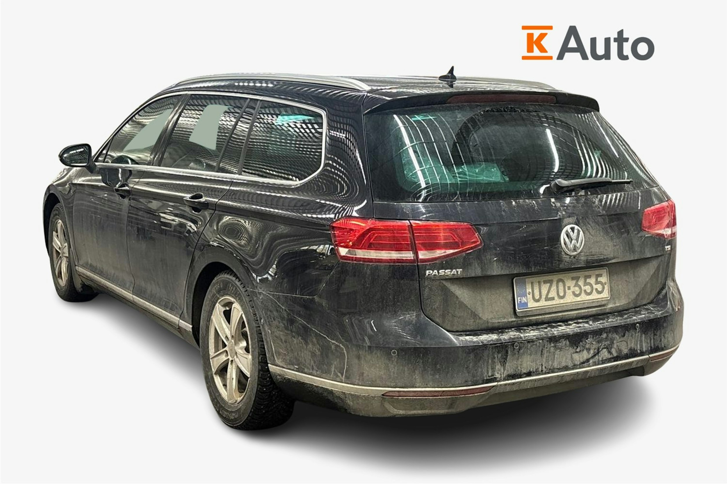 musta Volkswagen Passat 2017 kuva 2.