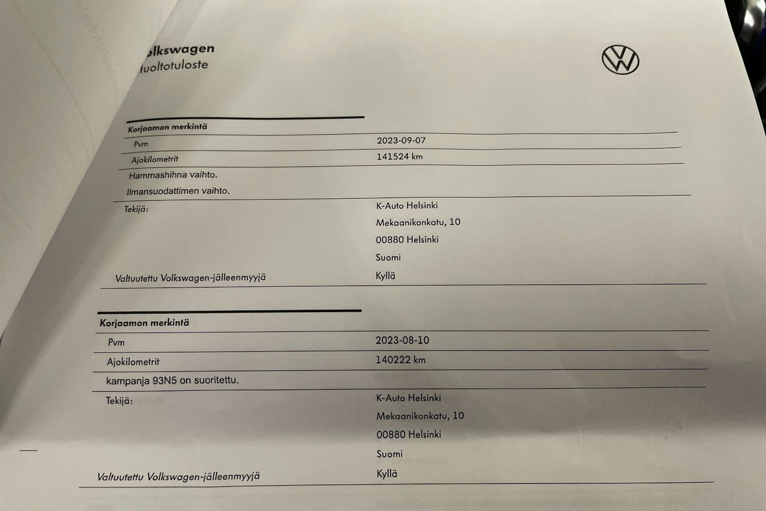 valkoinen Volkswagen Passat 2017 kuva 39.