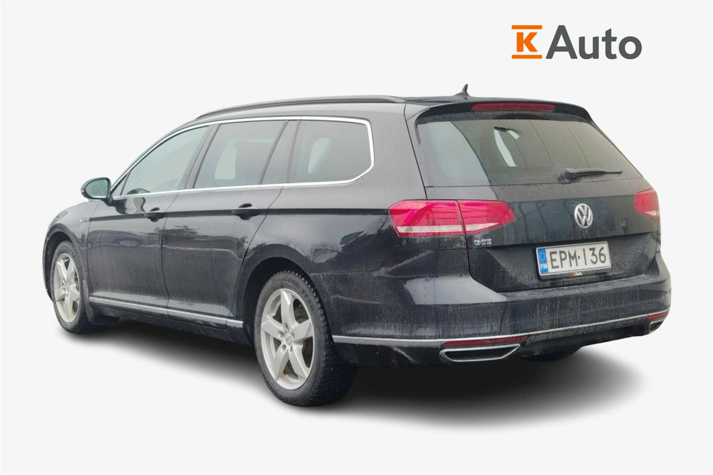 musta Volkswagen Passat 2018 kuva 2.