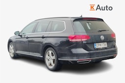 musta Volkswagen Passat 2018 kuva 2.