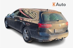 musta Volkswagen Passat 2018 kuva 2.