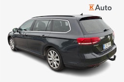 harmaa Volkswagen Passat 2018 kuva 2.