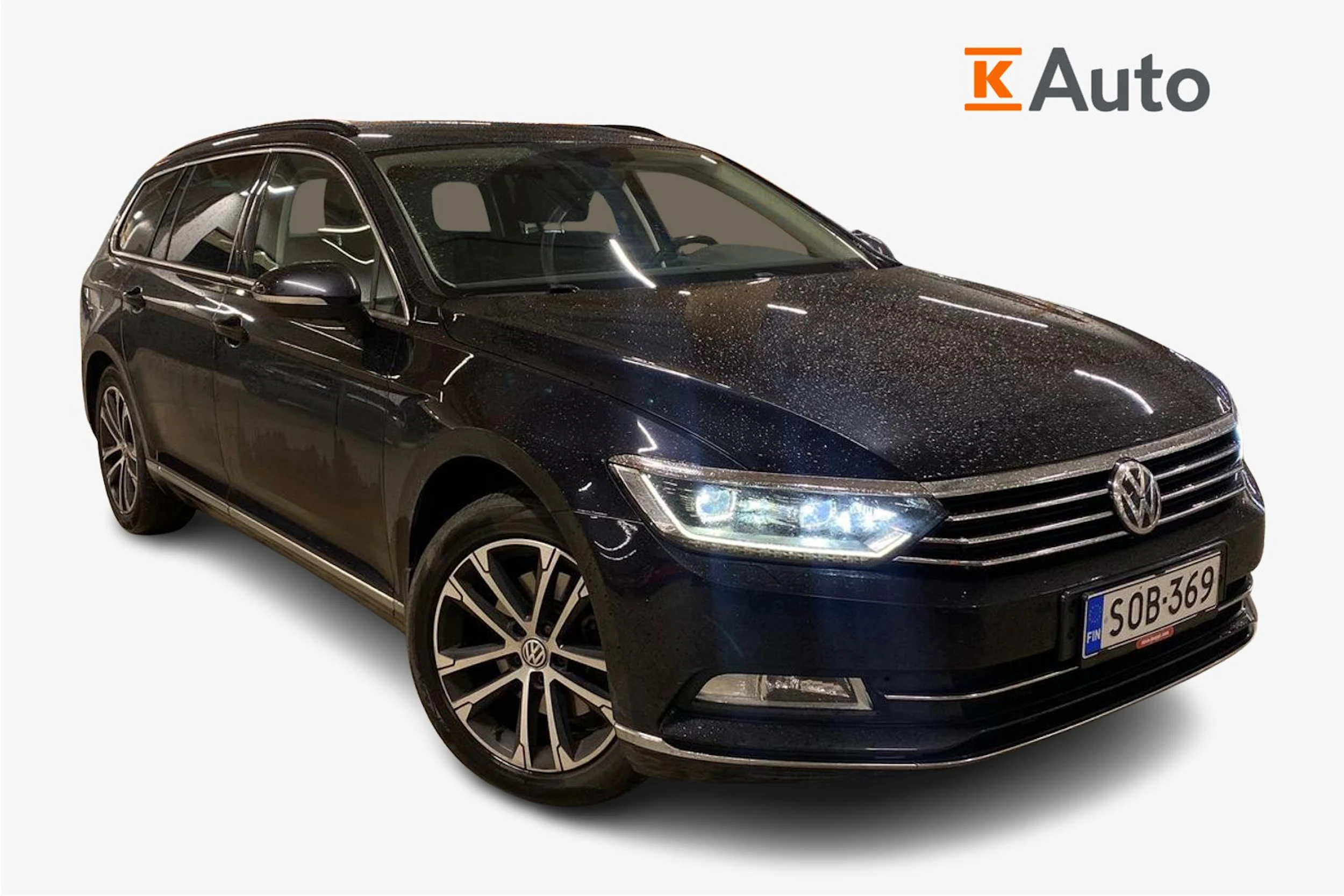 musta Volkswagen Passat 2018 kuva 1.