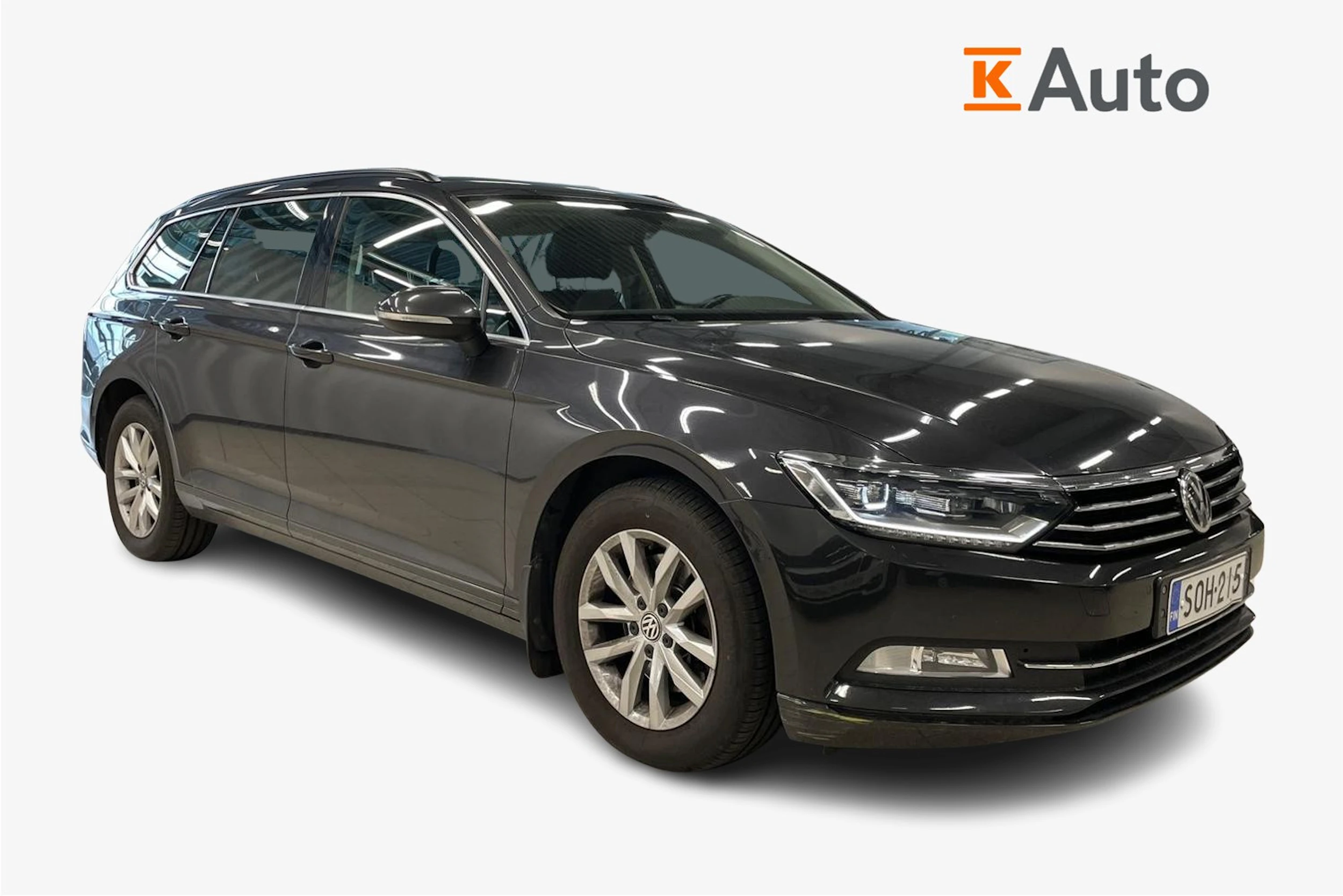Harmaa Volkswagen PASSAT 2018 kuva 1.