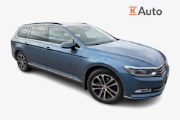 sininen Volkswagen Passat 2018 kuva 1.
