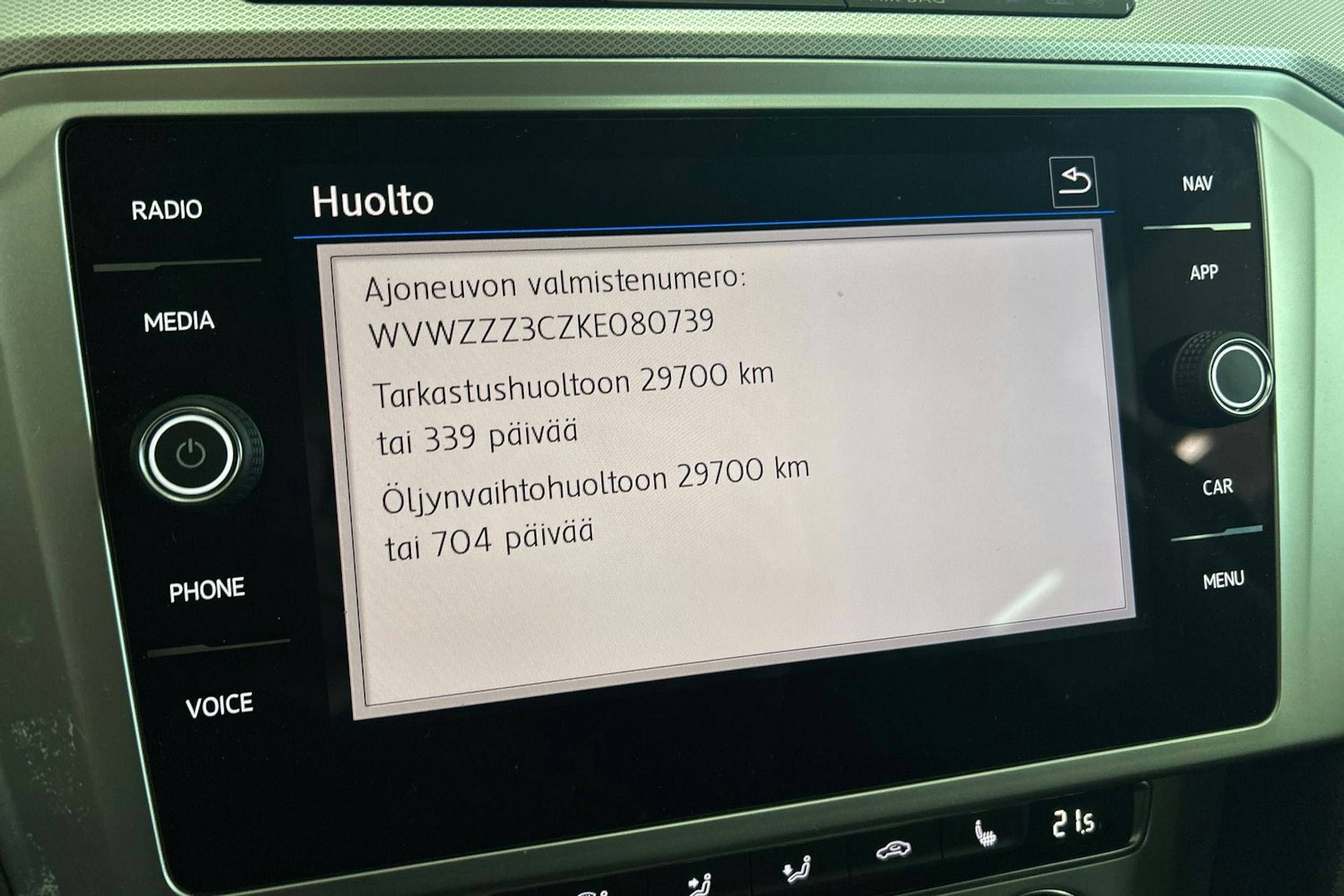 Harmaa Volkswagen PASSAT 2019 kuva 19.