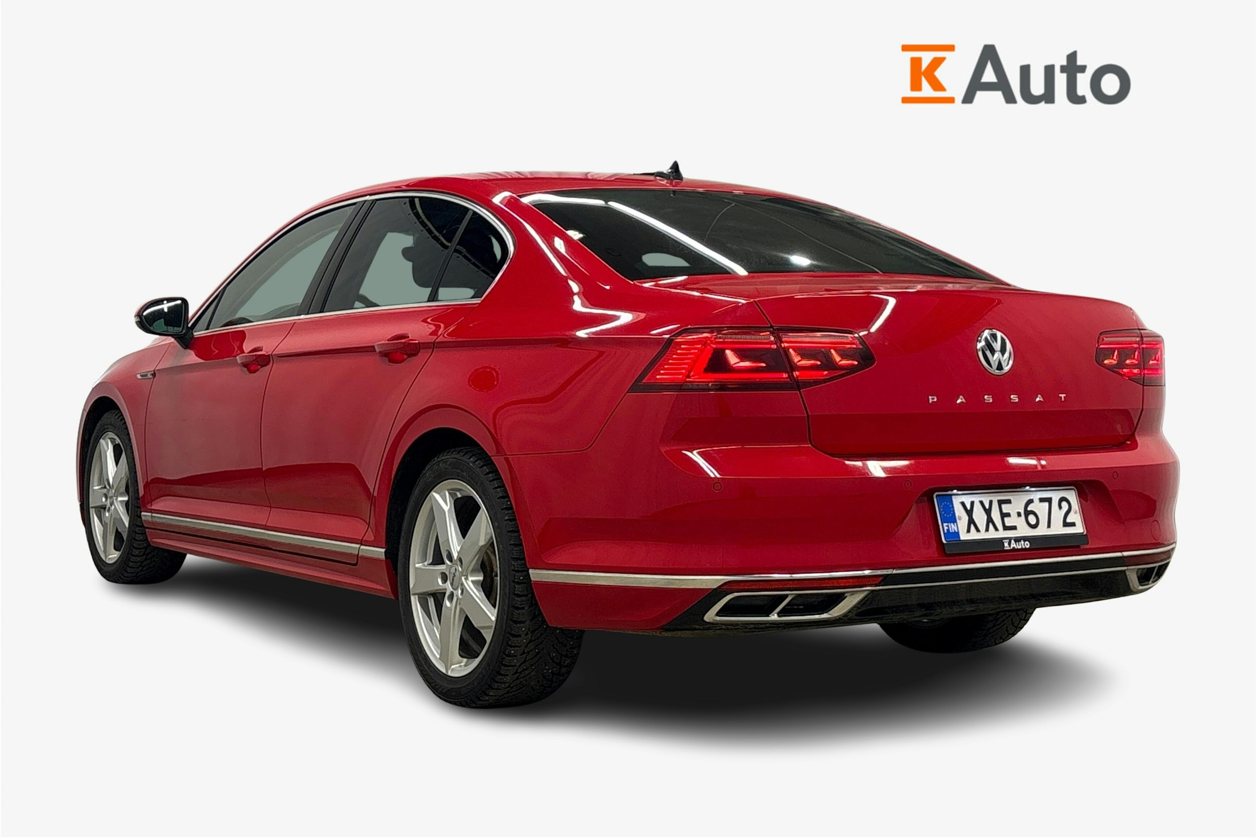 punainen Volkswagen Passat 2020 kuva 2.